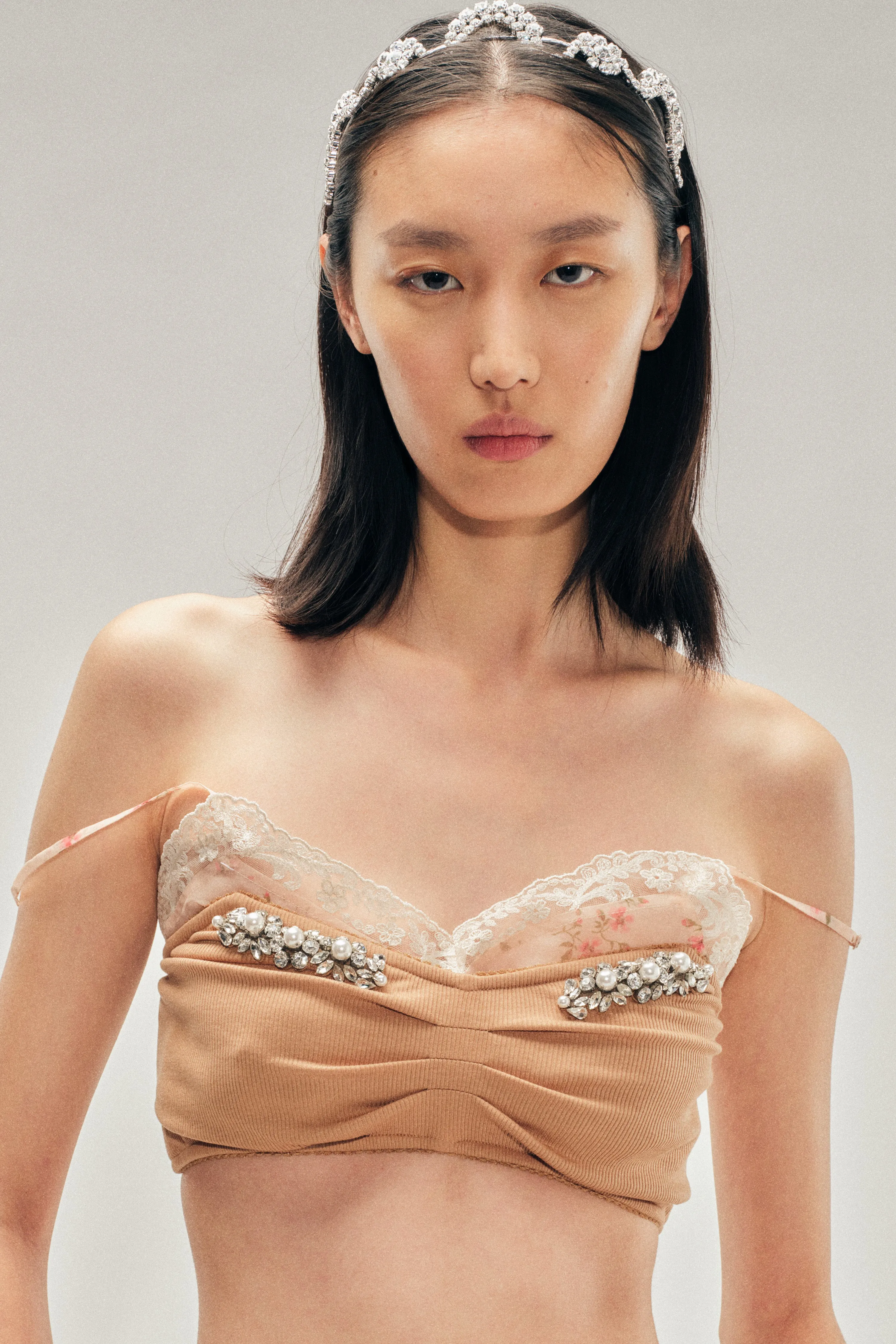 Embellished Sculpt Bandeau sold by Simone Rocha product image thumbnail 4
