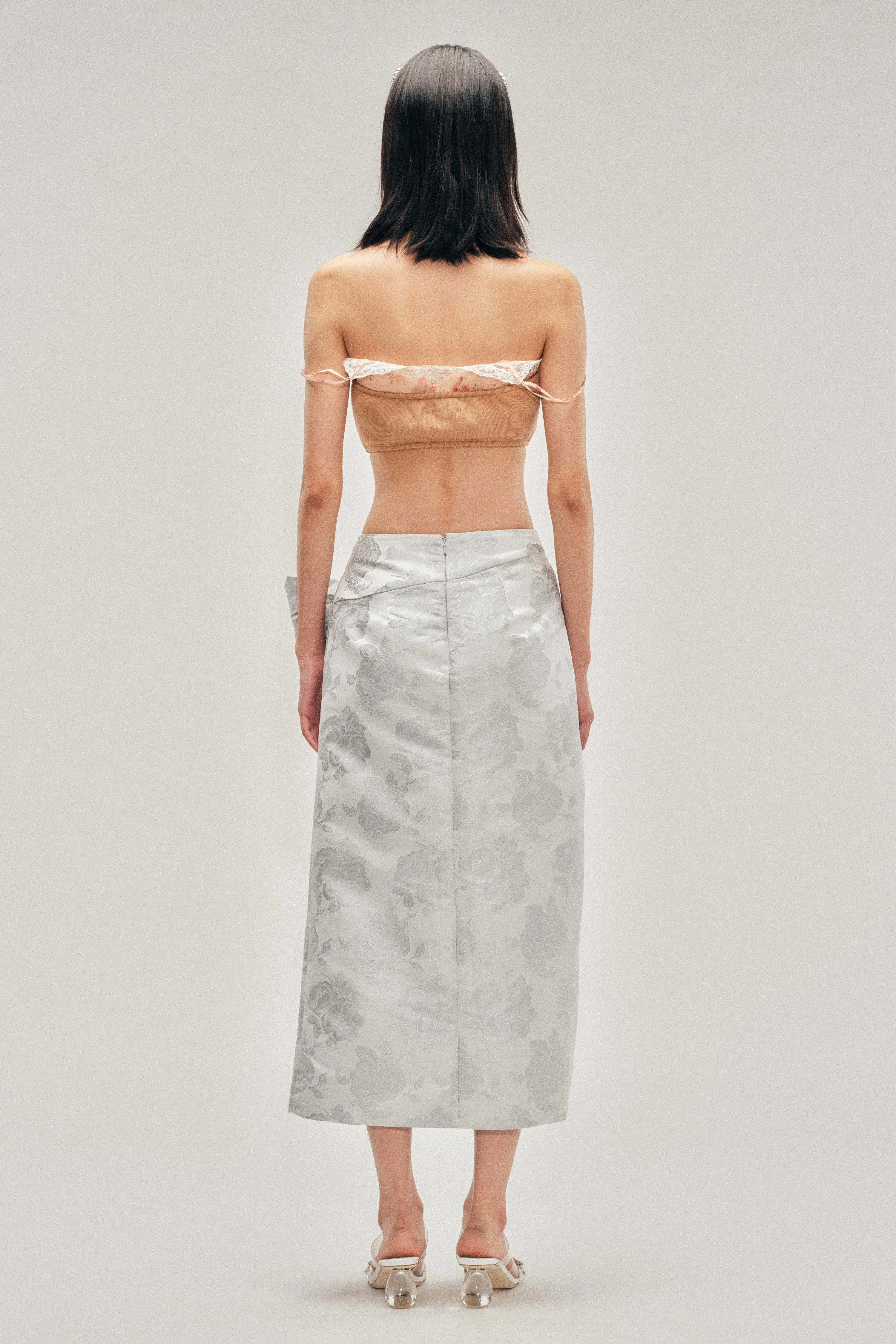 Gathered Flower Sash Skirt sold by Simone Rocha product image thumbnail 3