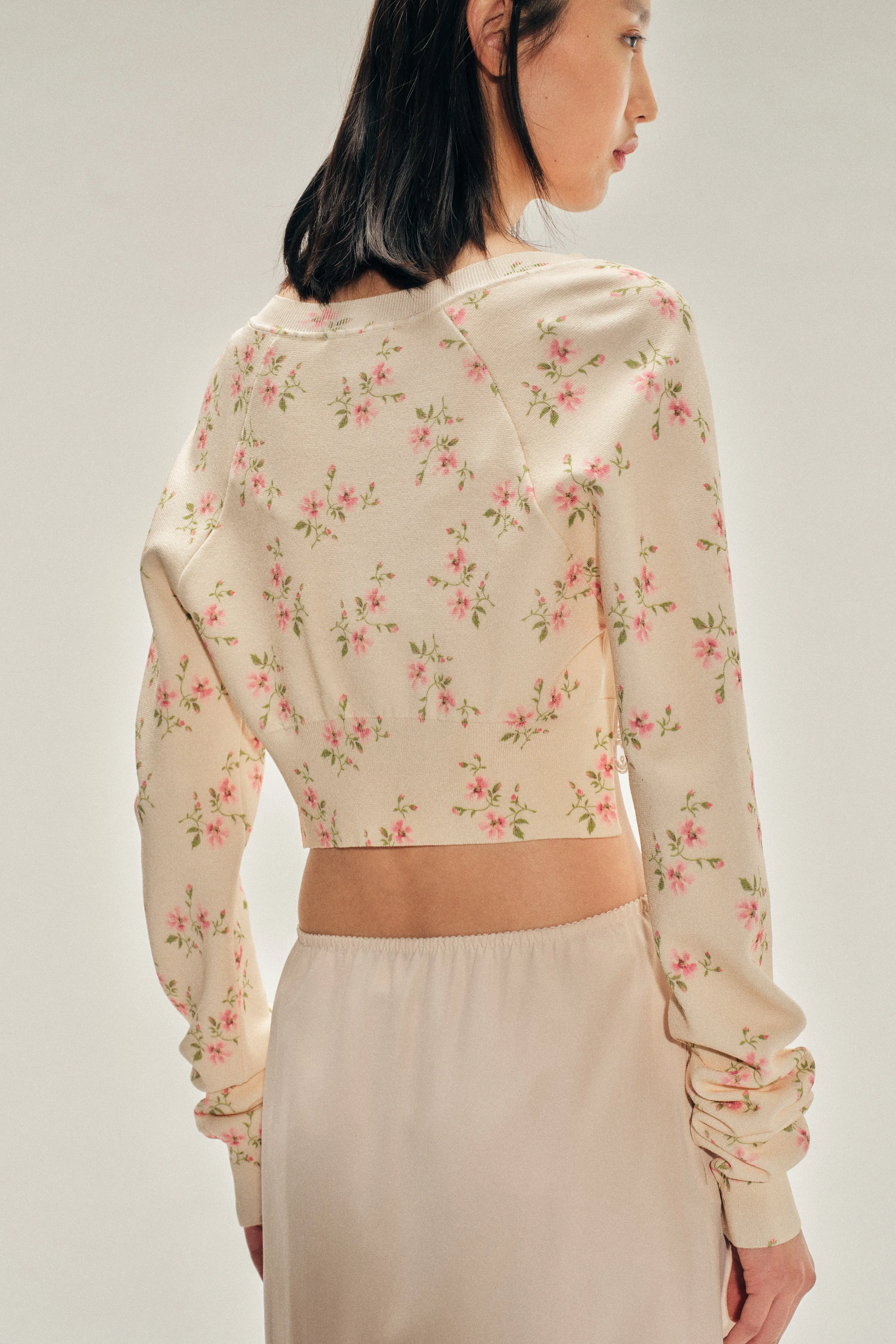 Tiny Flower Cutout Sleeve Jumper sold by Simone Rocha product image thumbnail 4