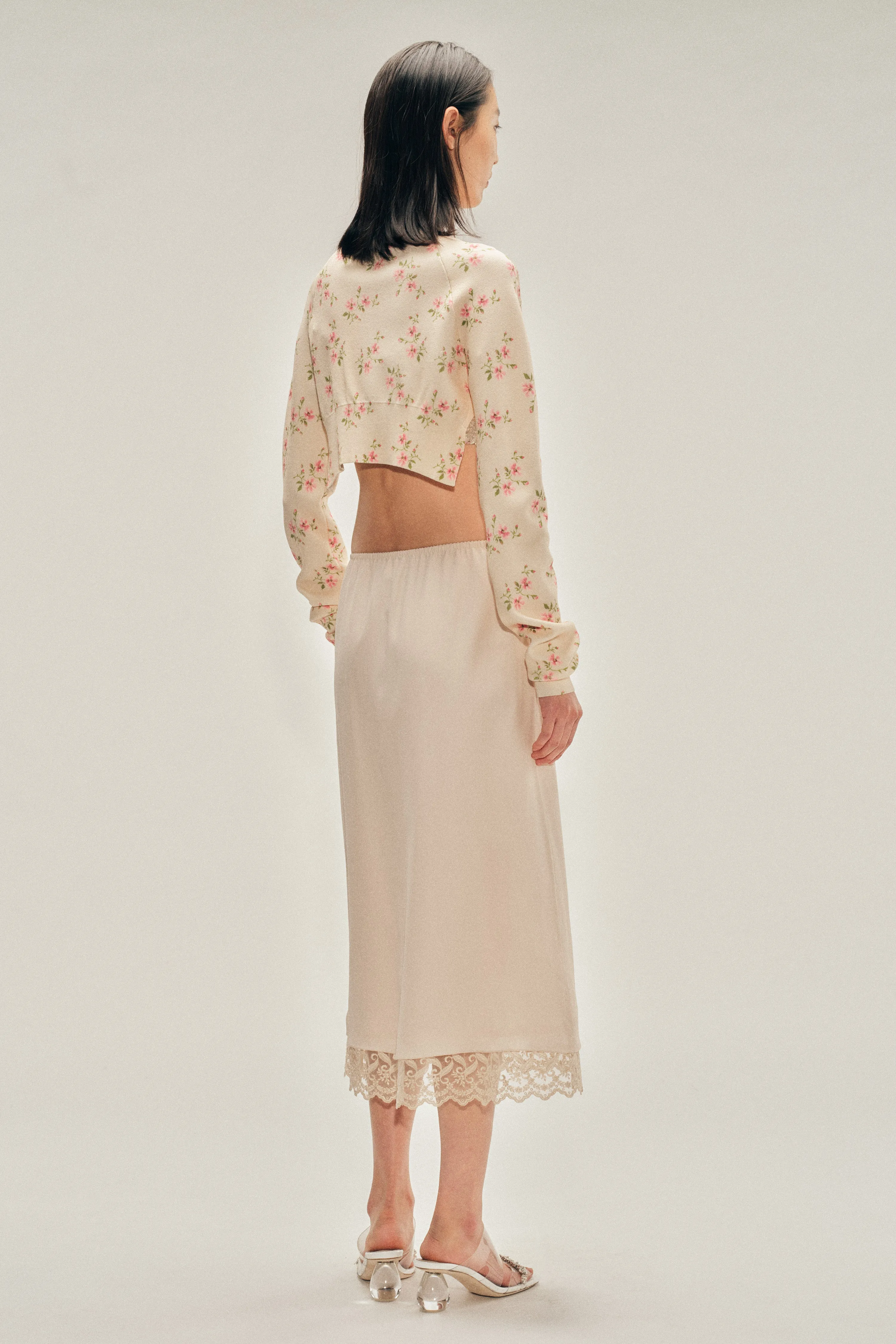 Tiny Flower Cutout Sleeve Jumper sold by Simone Rocha product image thumbnail 2