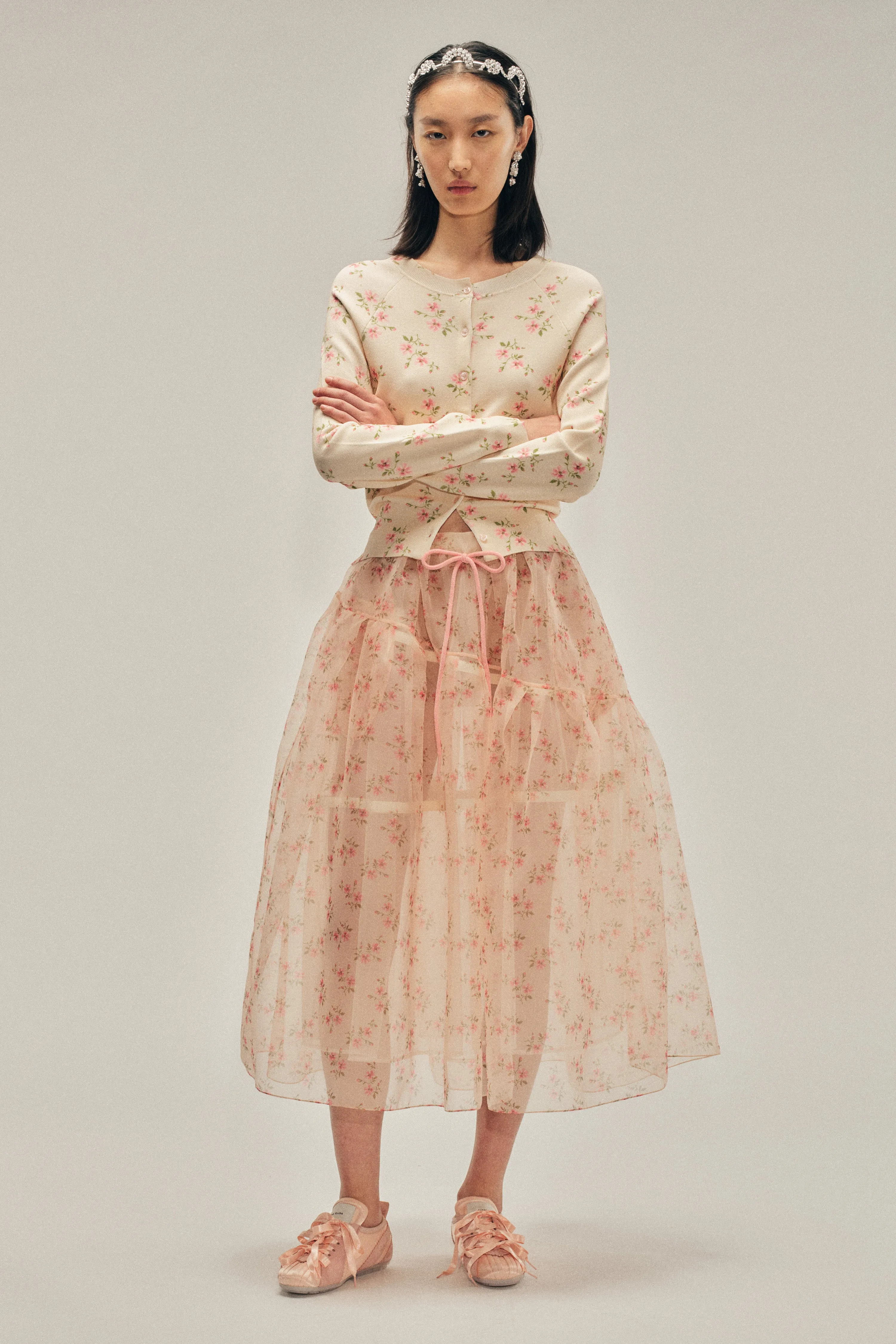 Tiny Flower Cardigan sold by Simone Rocha product image thumbnail 2