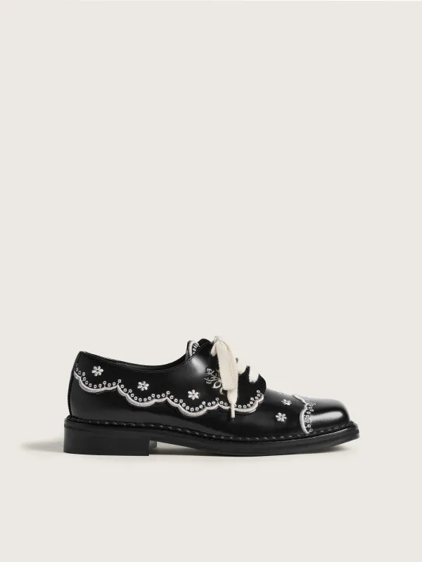 Floral Lace Brogue made by Simone Rocha
