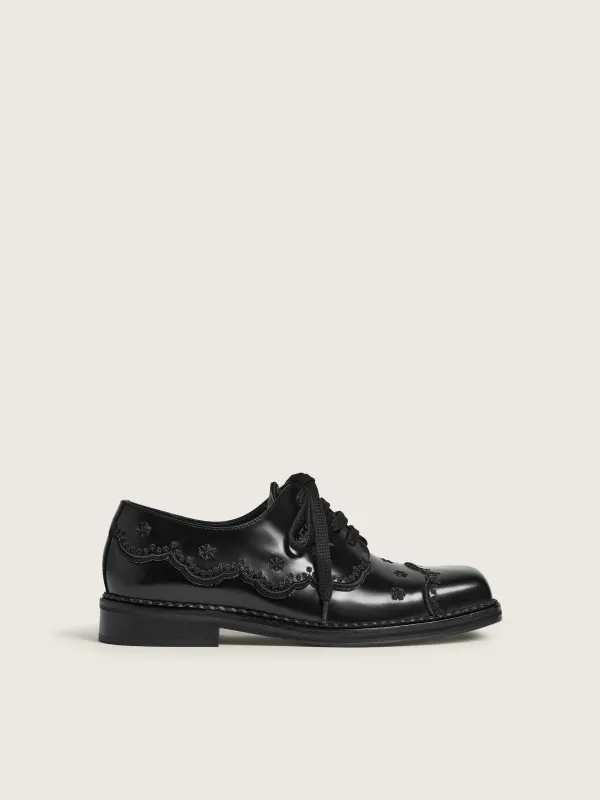 Floral Lace Brogue made by Simone Rocha
