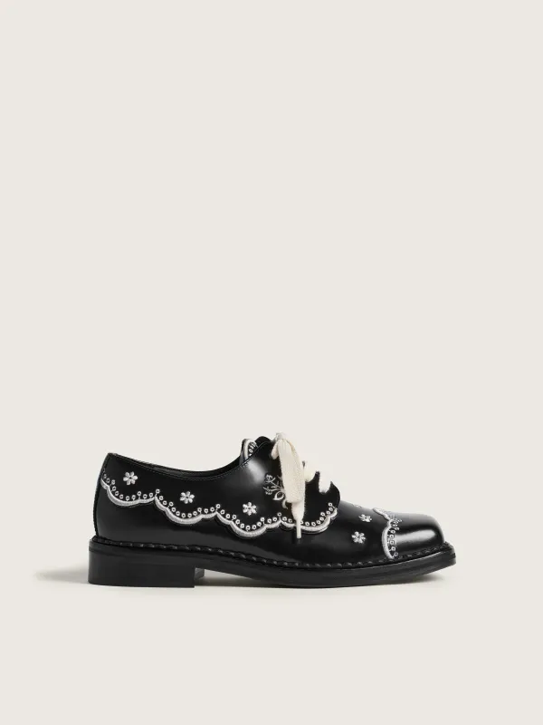Floral Lace Brogue made by Simone Rocha