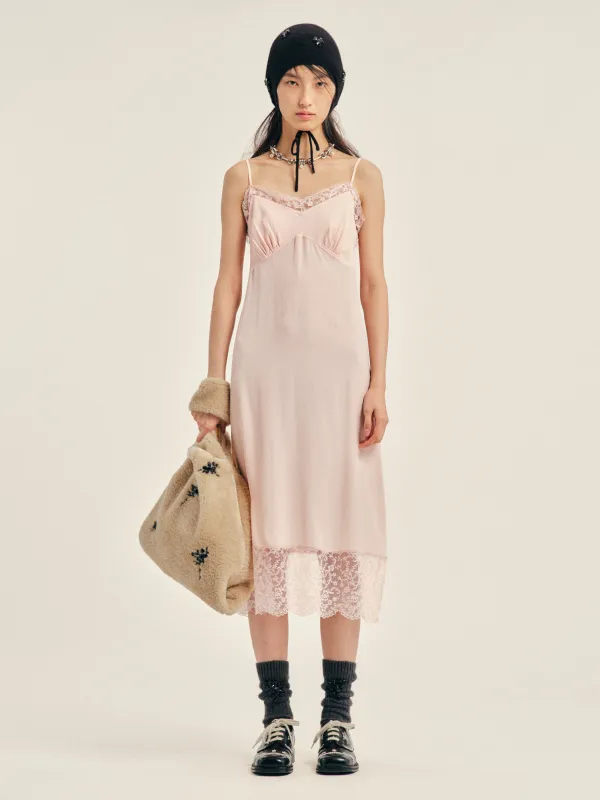 Lace Trim Slip Dress made by Simone Rocha