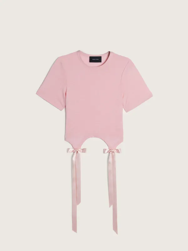 Bow Tail Easy T-Shirt made by Simone Rocha