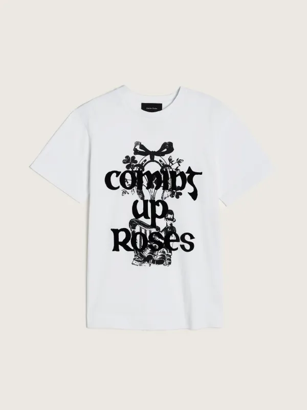 Coming Up Roses Print T-Shirt made by Simone Rocha