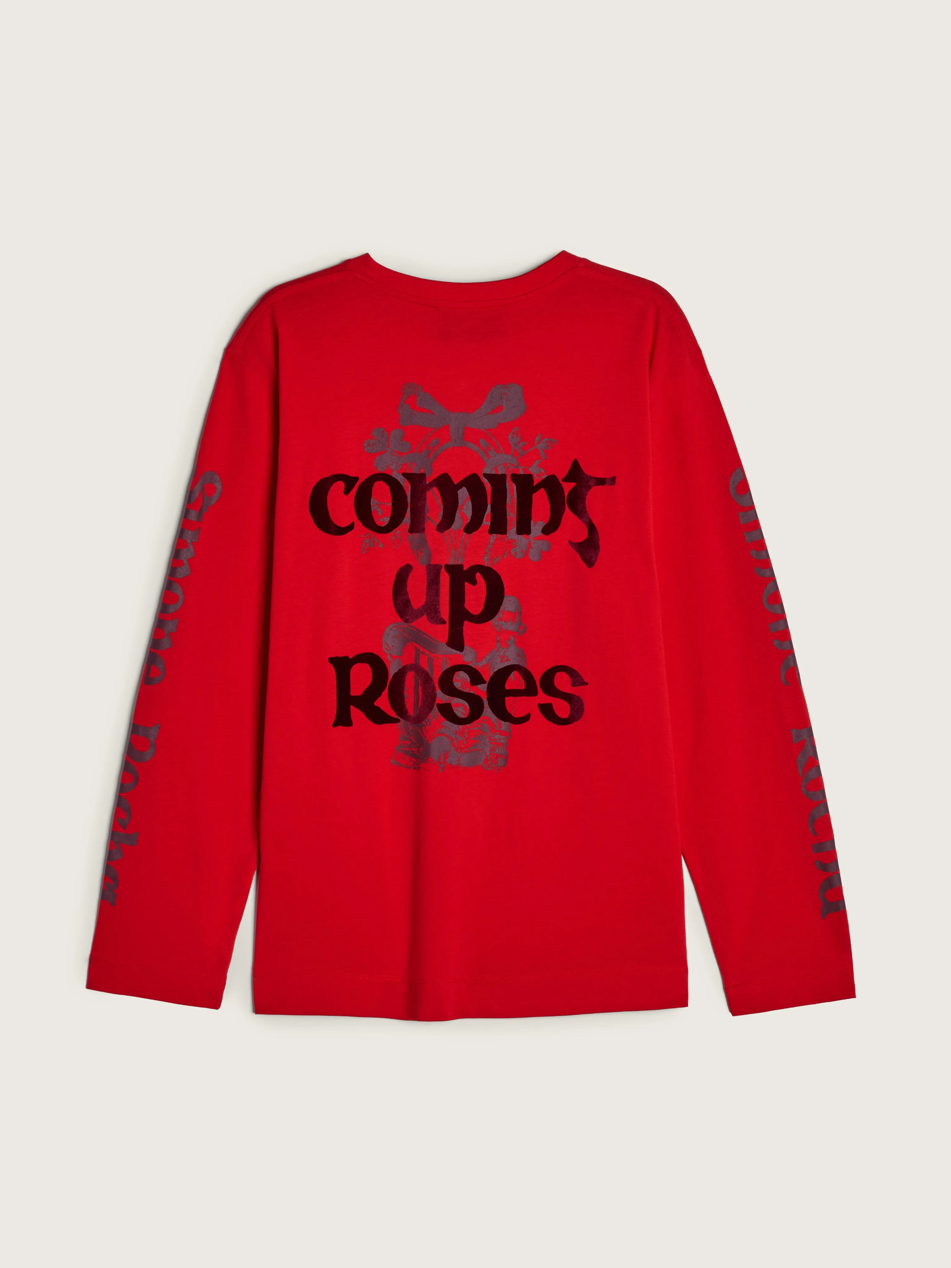 Coming Up Roses Print Long Sleeve T-Shirt sold by Simone Rocha product image thumbnail 2