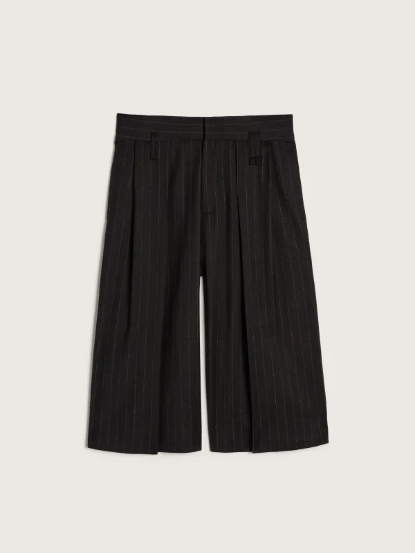 Peeling Waist Wide Leg Shorts made by Simone Rocha
