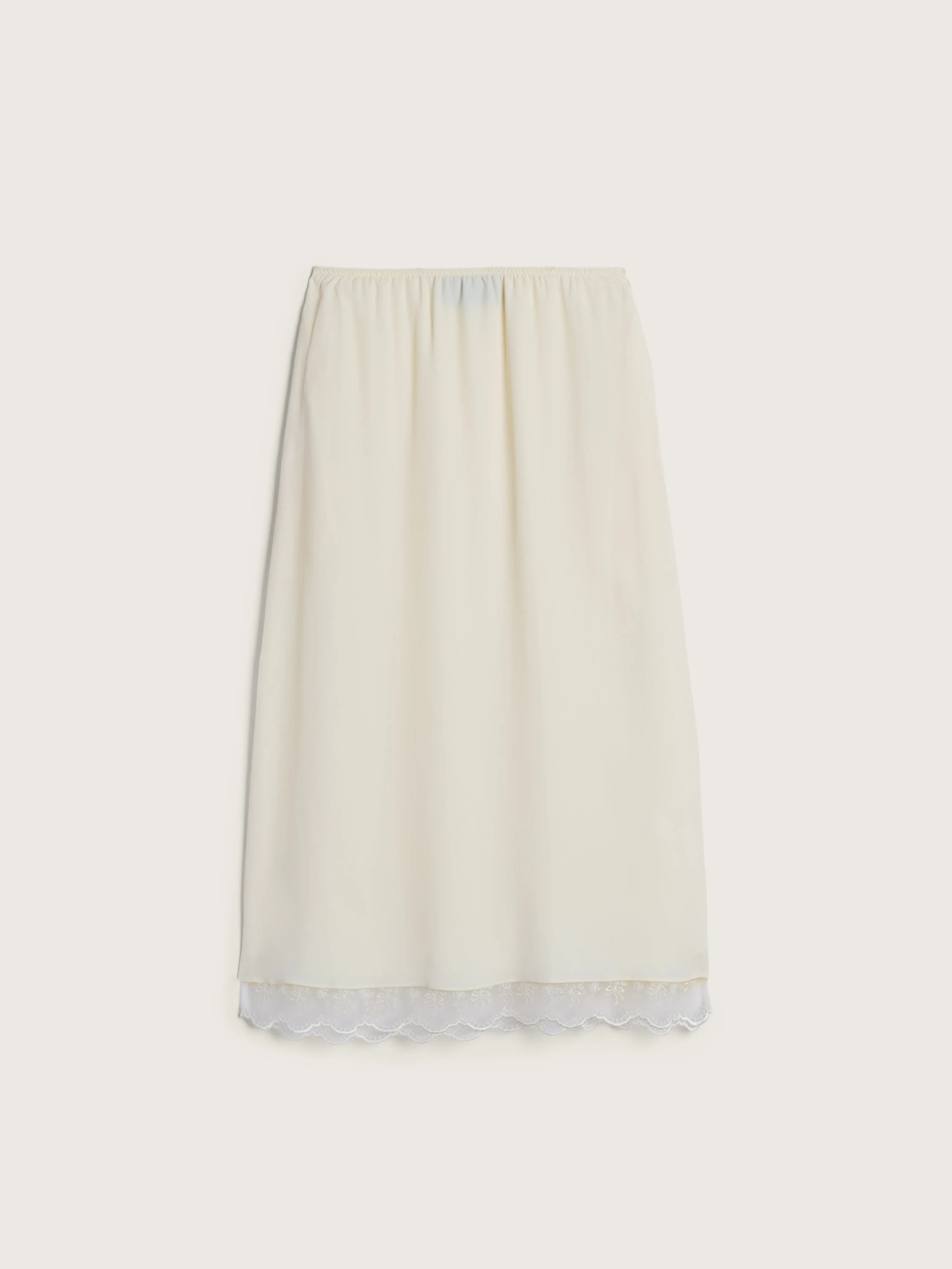 Lace Trim Negligee Skirt sold by Simone Rocha