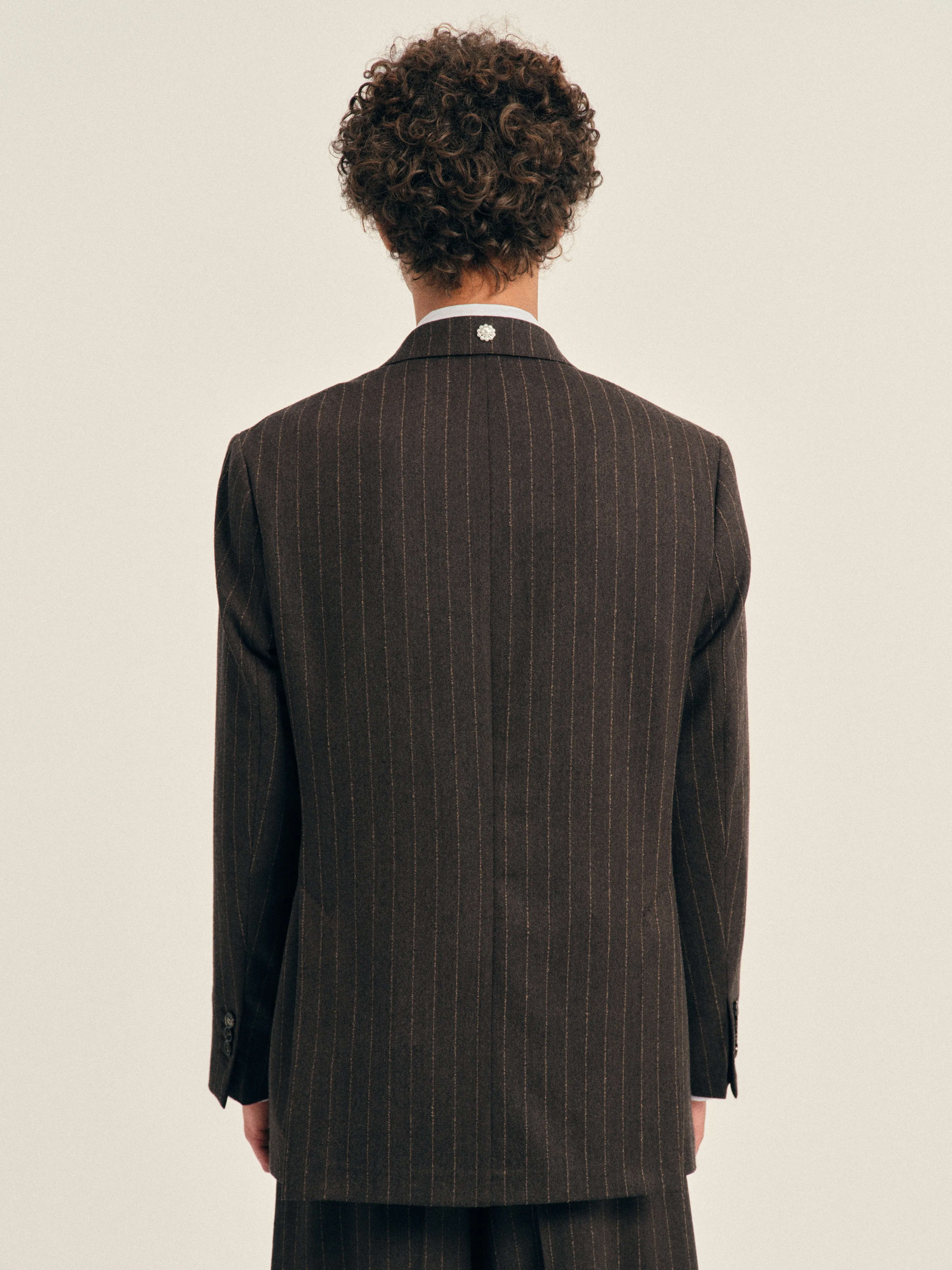 Double Breasted Hem Slice Jacket sold by Simone Rocha product image thumbnail 2