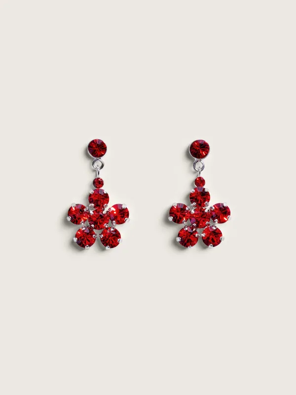 Mini Daisy Drop Earrings made by Simone Rocha
