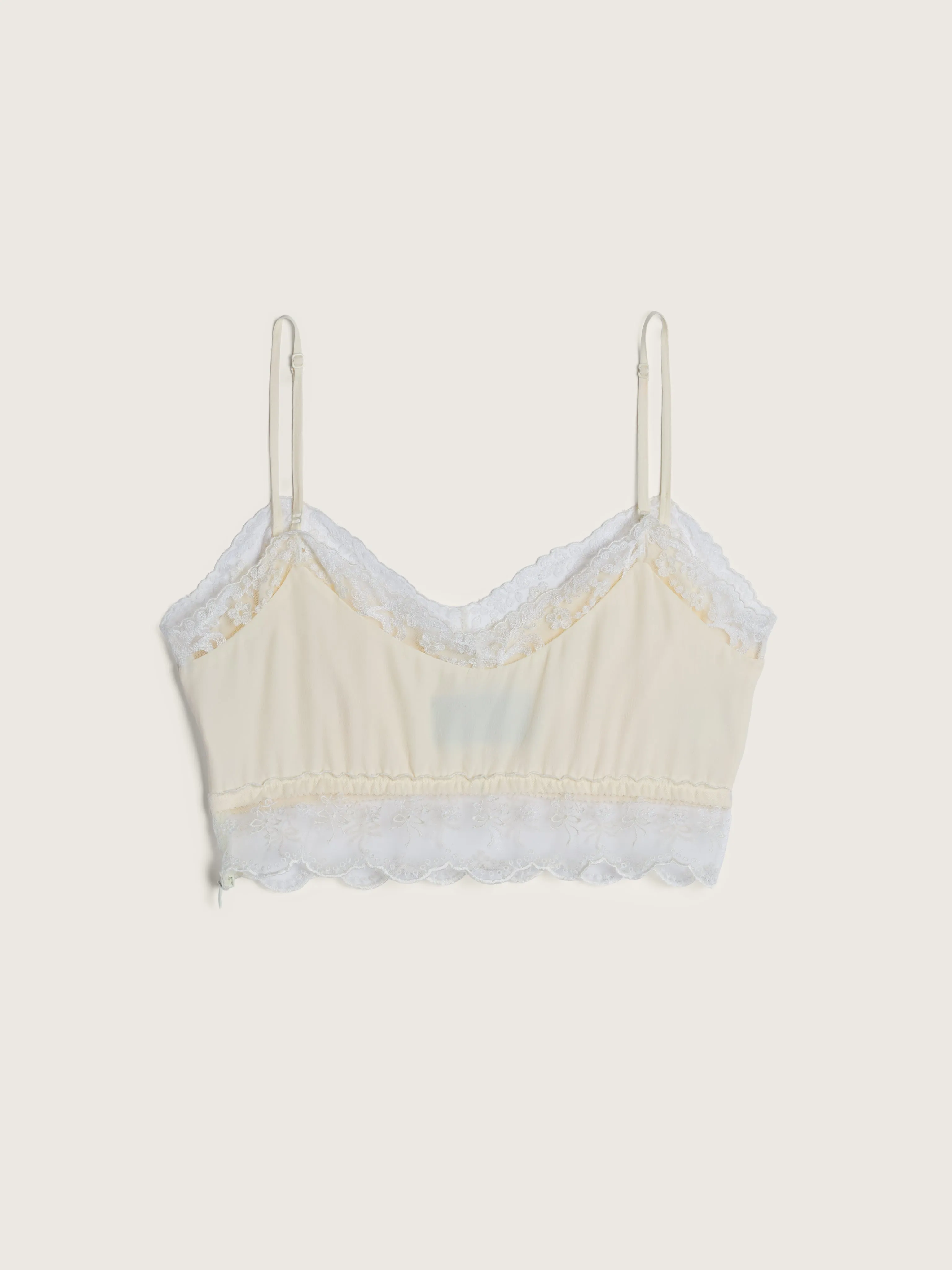 Lace Trim Negligee Bralette sold by Simone Rocha product image thumbnail 2