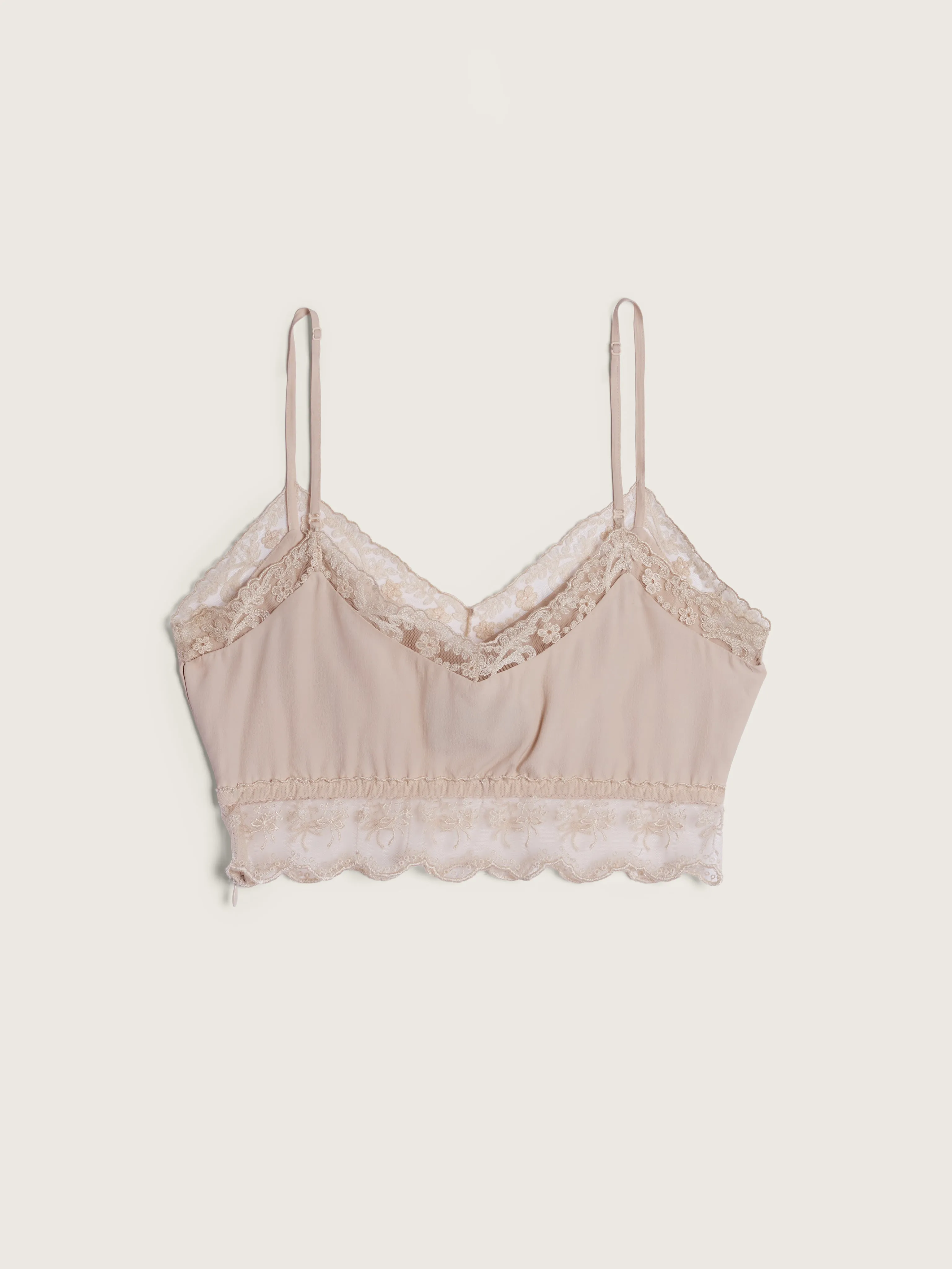 Lace Trim Negligee Bralette sold by Simone Rocha product image thumbnail 2