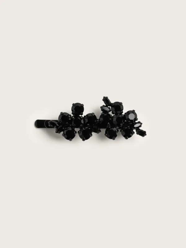 Mini Hellebore Flower Hair Clip made by Simone Rocha