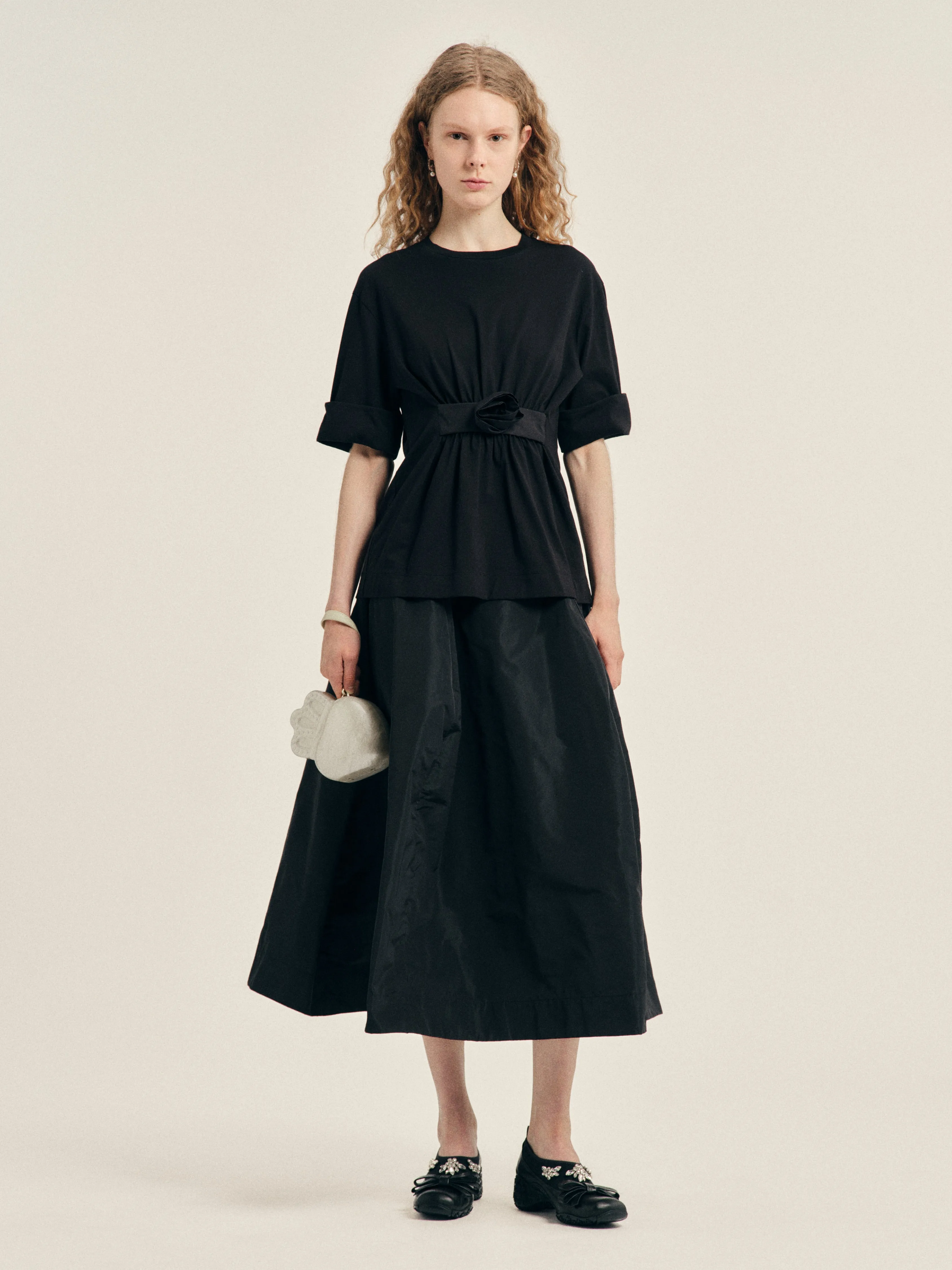 Sculpt Ripple Skirt sold by Simone Rocha