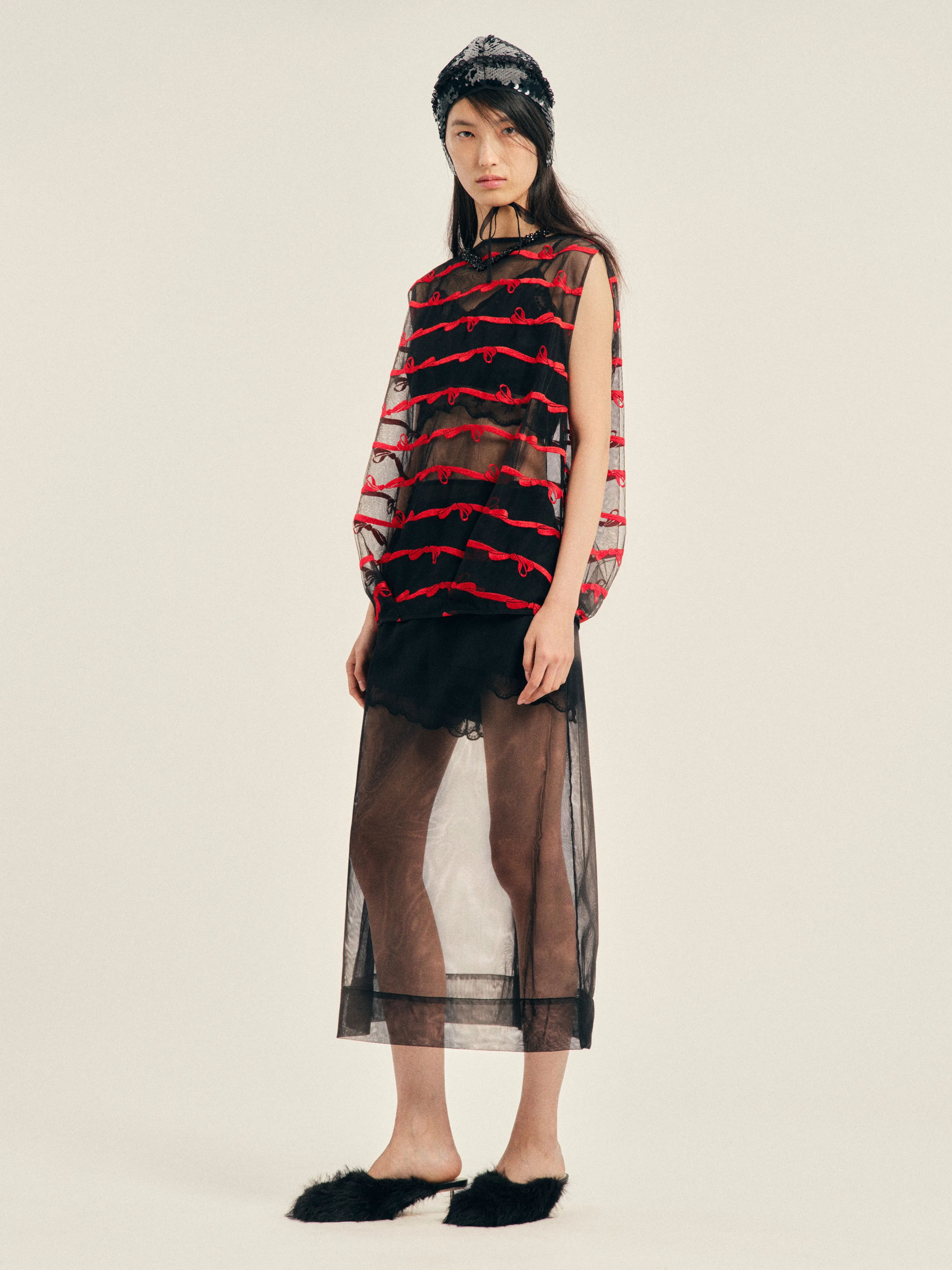 Boxy Smock Top sold by Simone Rocha product image thumbnail 3