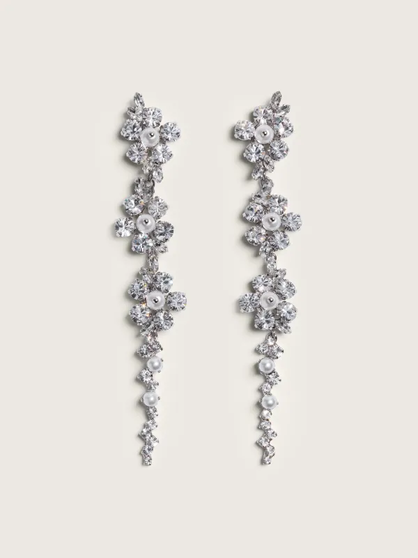 Floral Drip Earrings made by Simone Rocha
