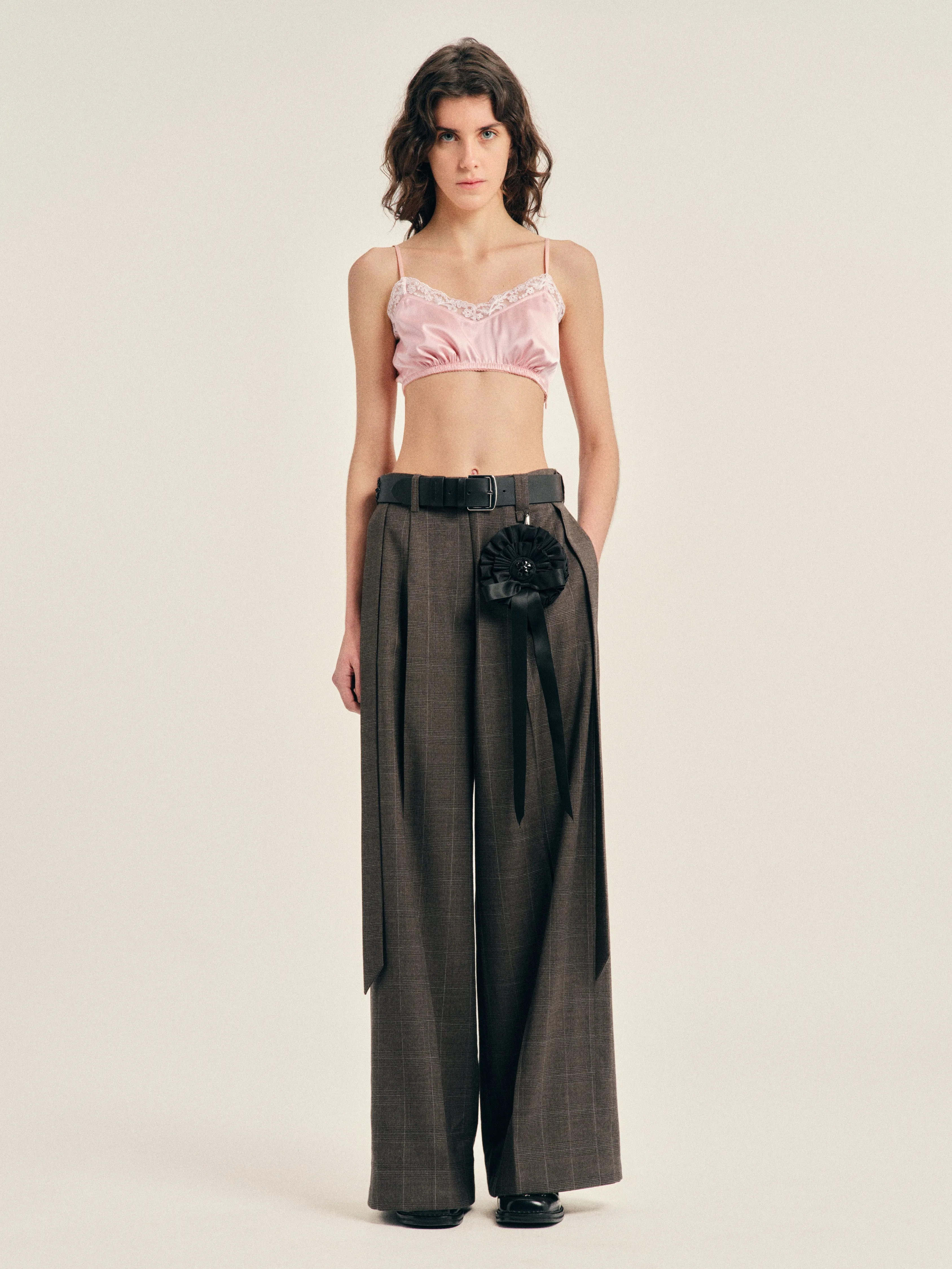 Wide Leg Sash Trousers sold by Simone Rocha product image thumbnail 4