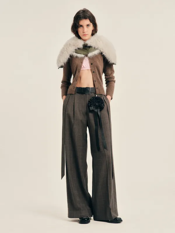 Wide Leg Sash Trousers made by Simone Rocha