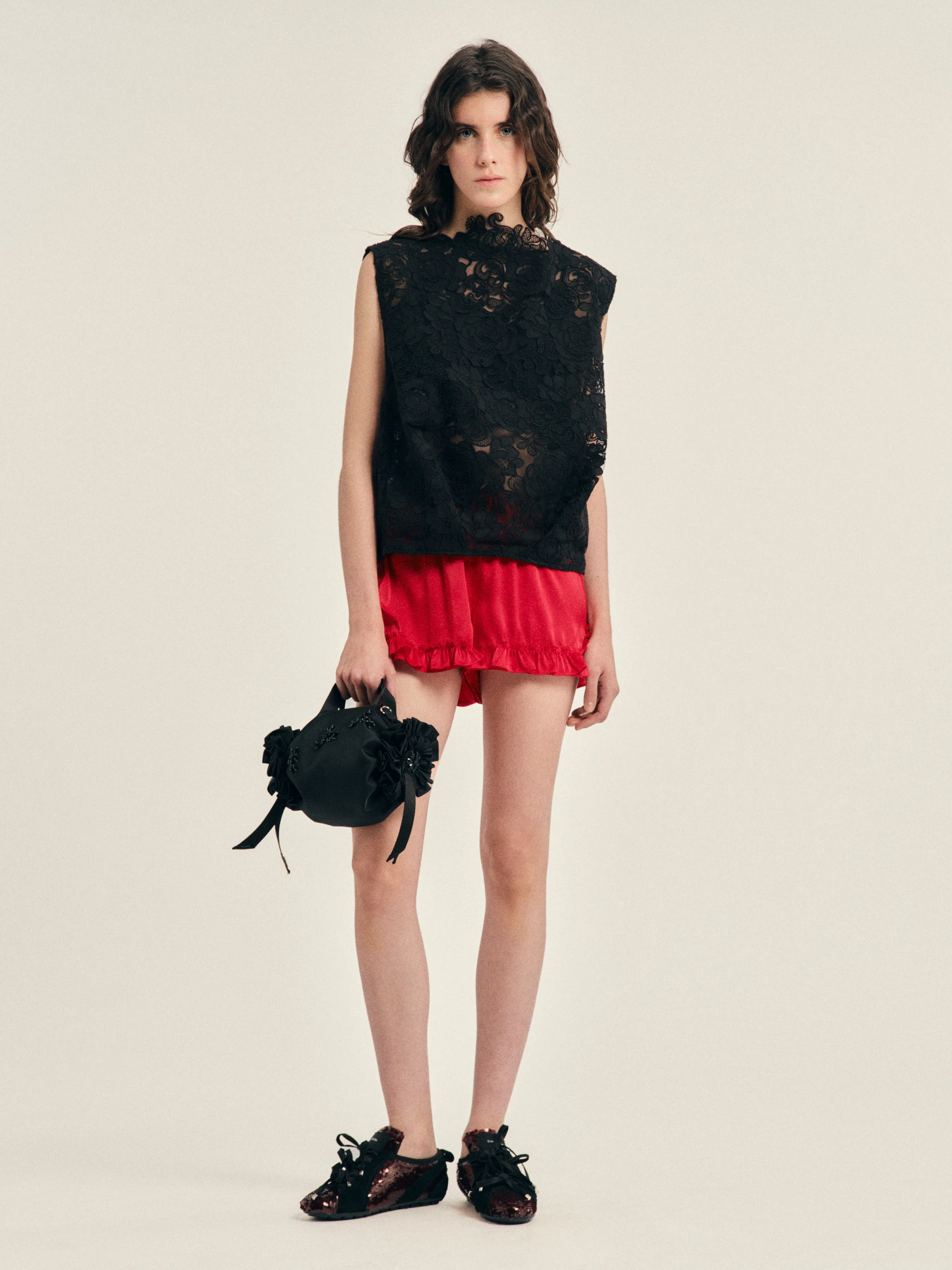Ruffle Frill Shorts sold by Simone Rocha