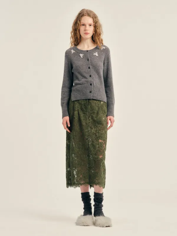 Peeling Waist Column Skirt made by Simone Rocha