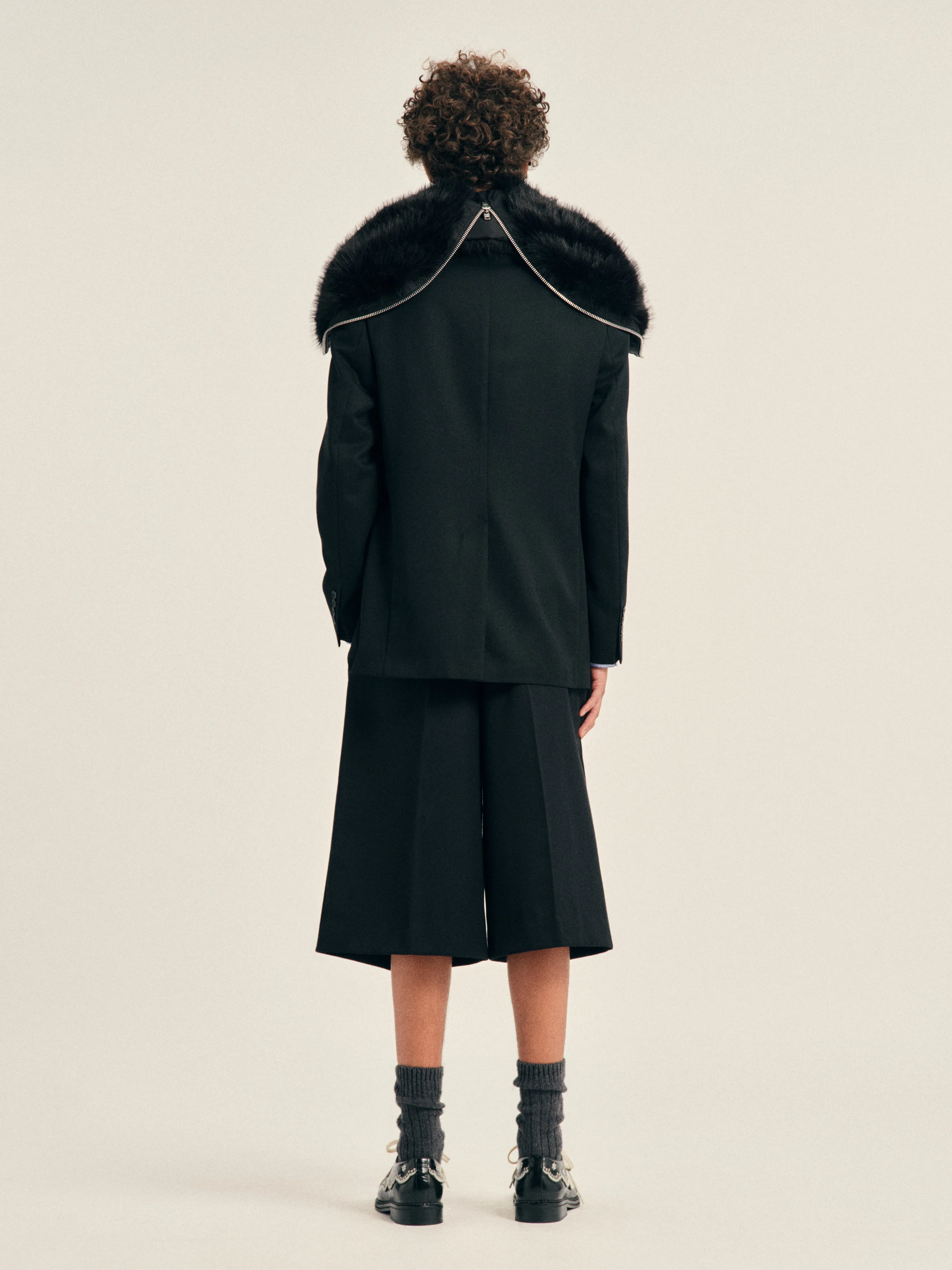 Embellished Structured Slash Jacket sold by Simone Rocha product image thumbnail 4