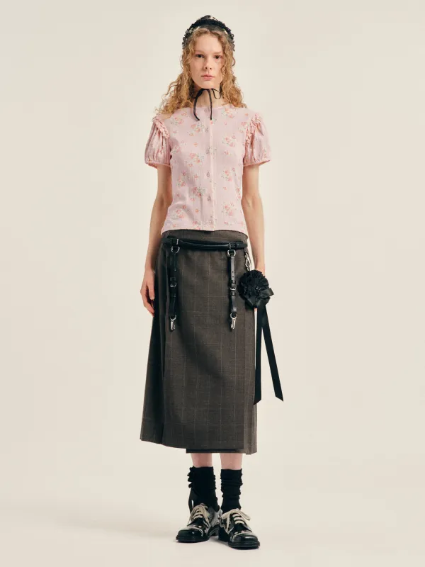 Tailored Clip Kilt made by Simone Rocha