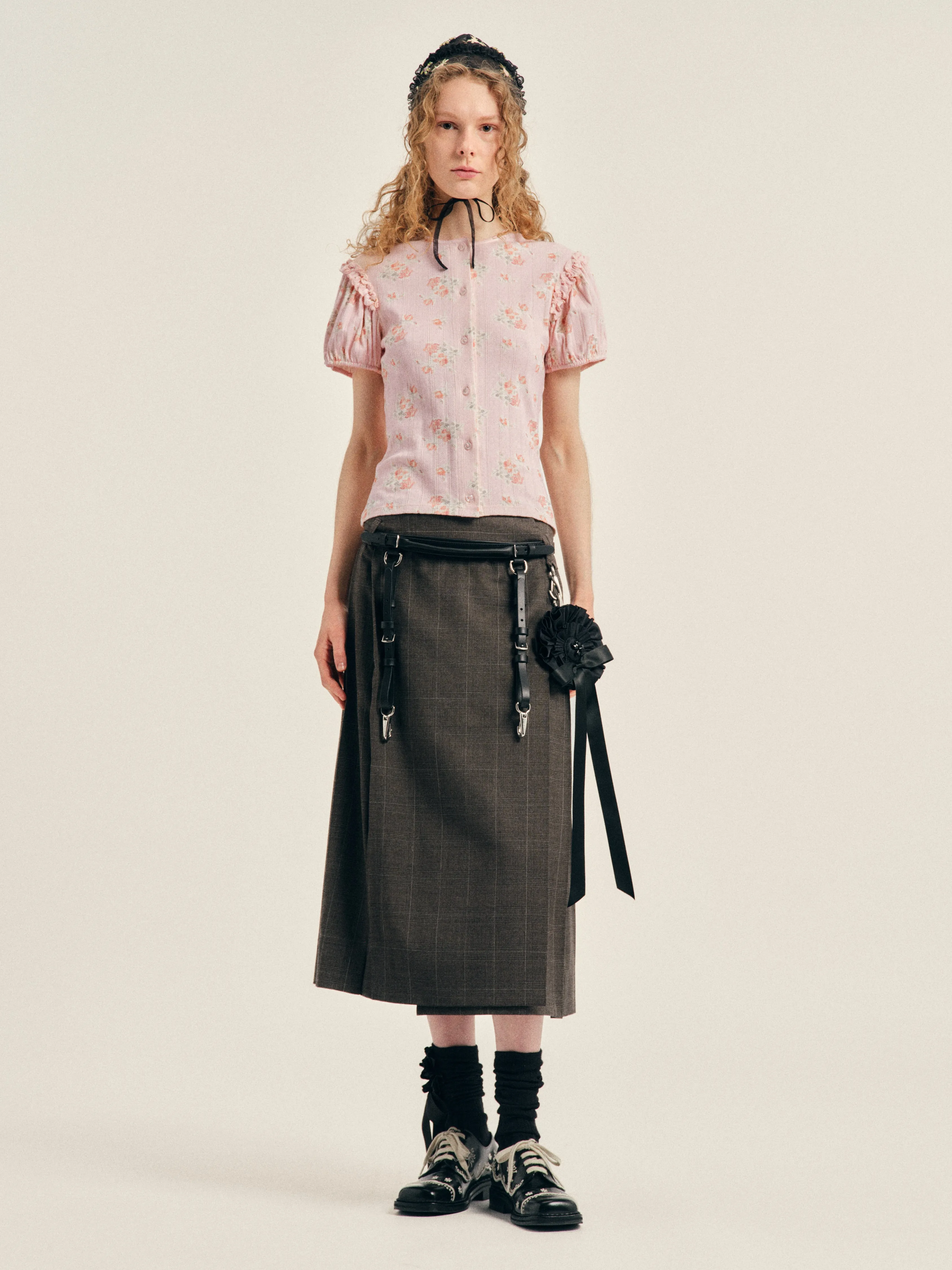Tailored Clip Kilt sold by Simone Rocha