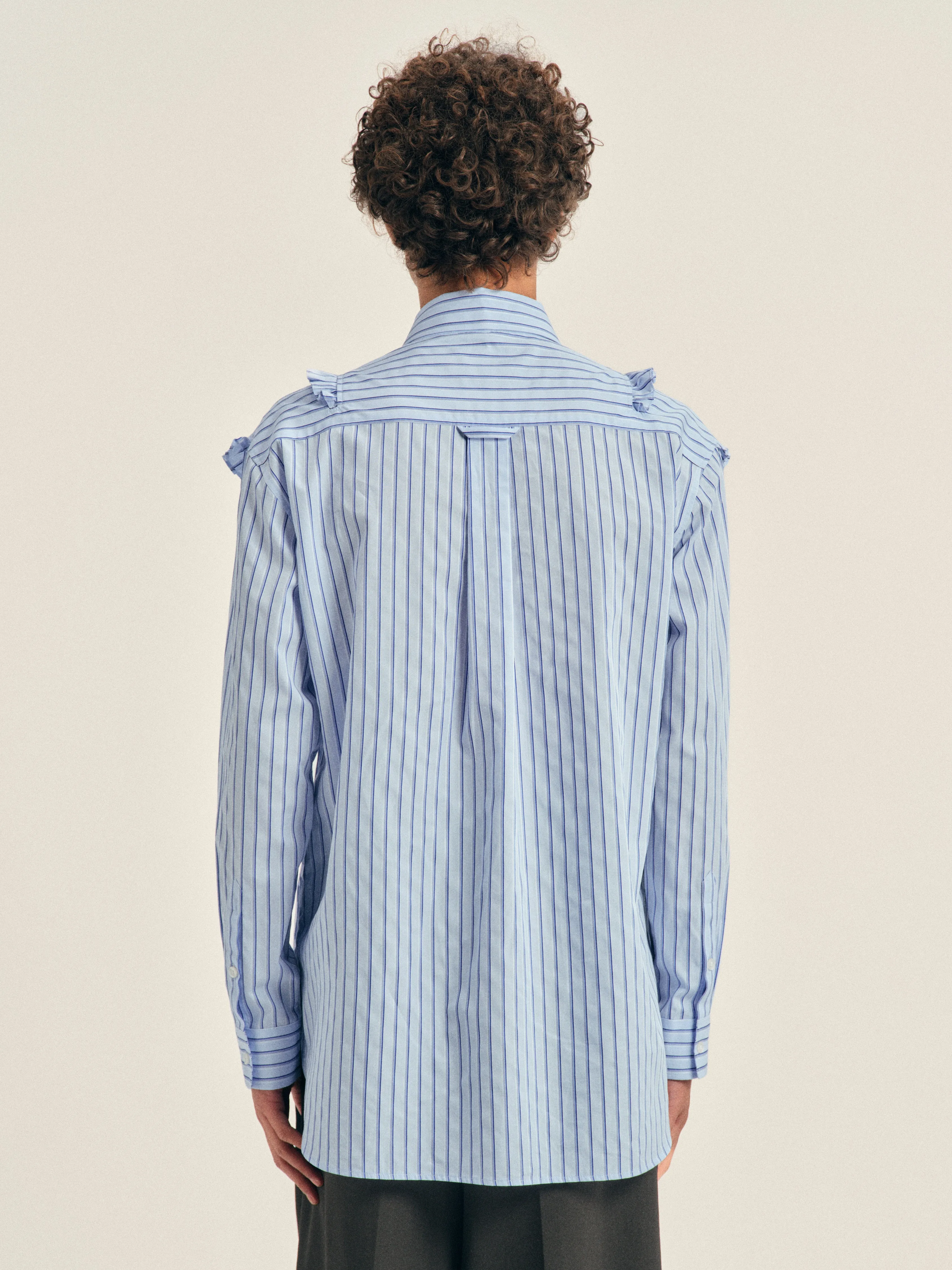 Double Ruffle Slash Easy Shirt sold by Simone Rocha product image thumbnail 2