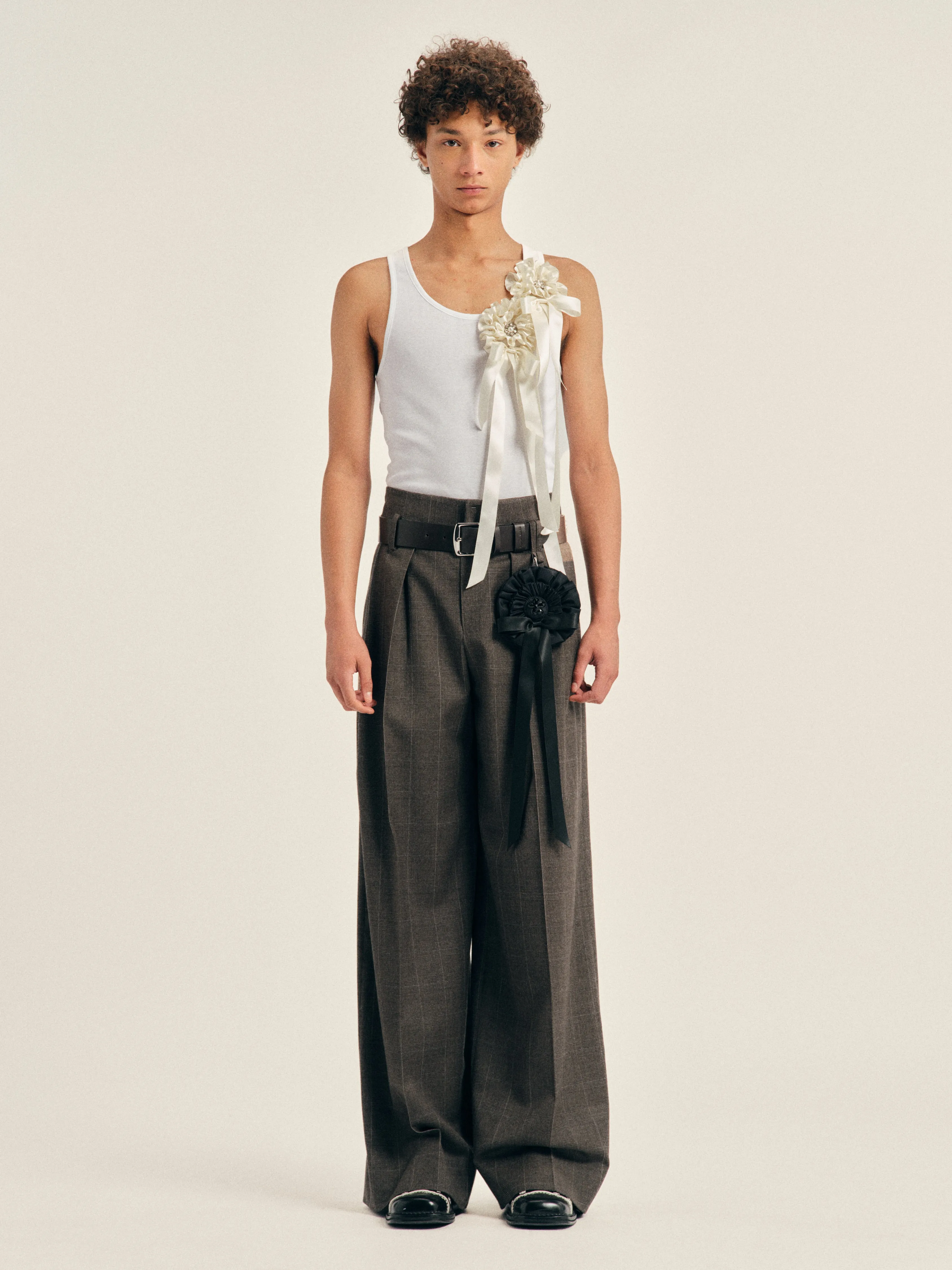 Ribbon Rosette Boy Tank sold by Simone Rocha product image thumbnail 2