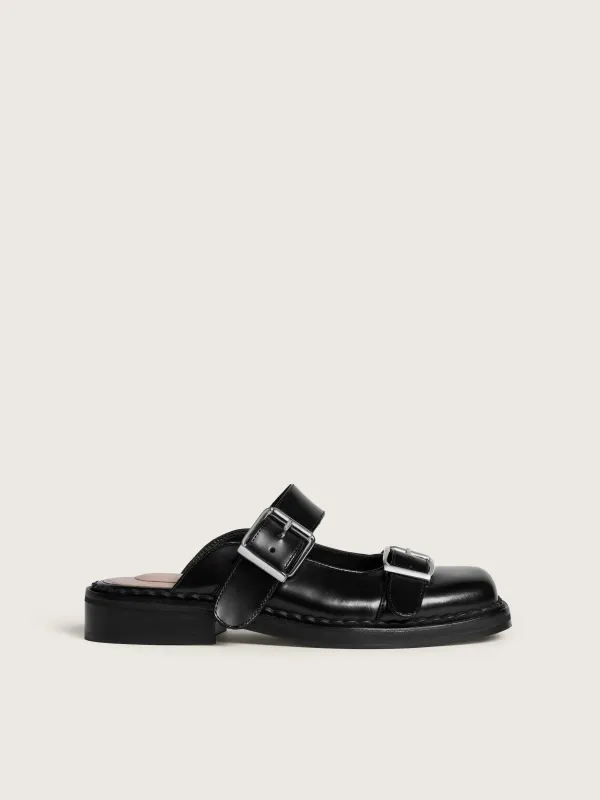 Buckle Mary Jane Mule made by Simone Rocha