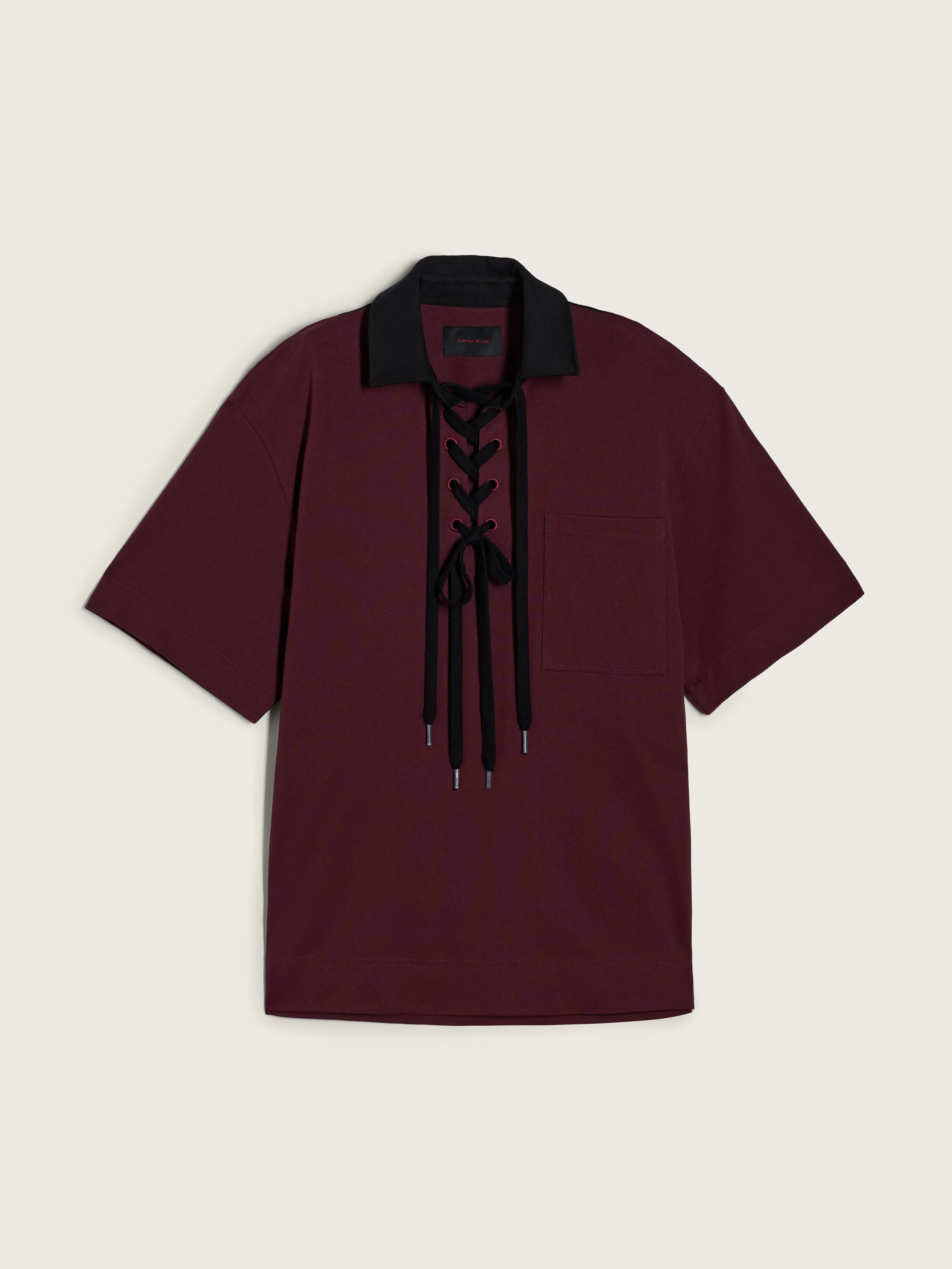 Lace Up Rugby Polo sold by Simone Rocha