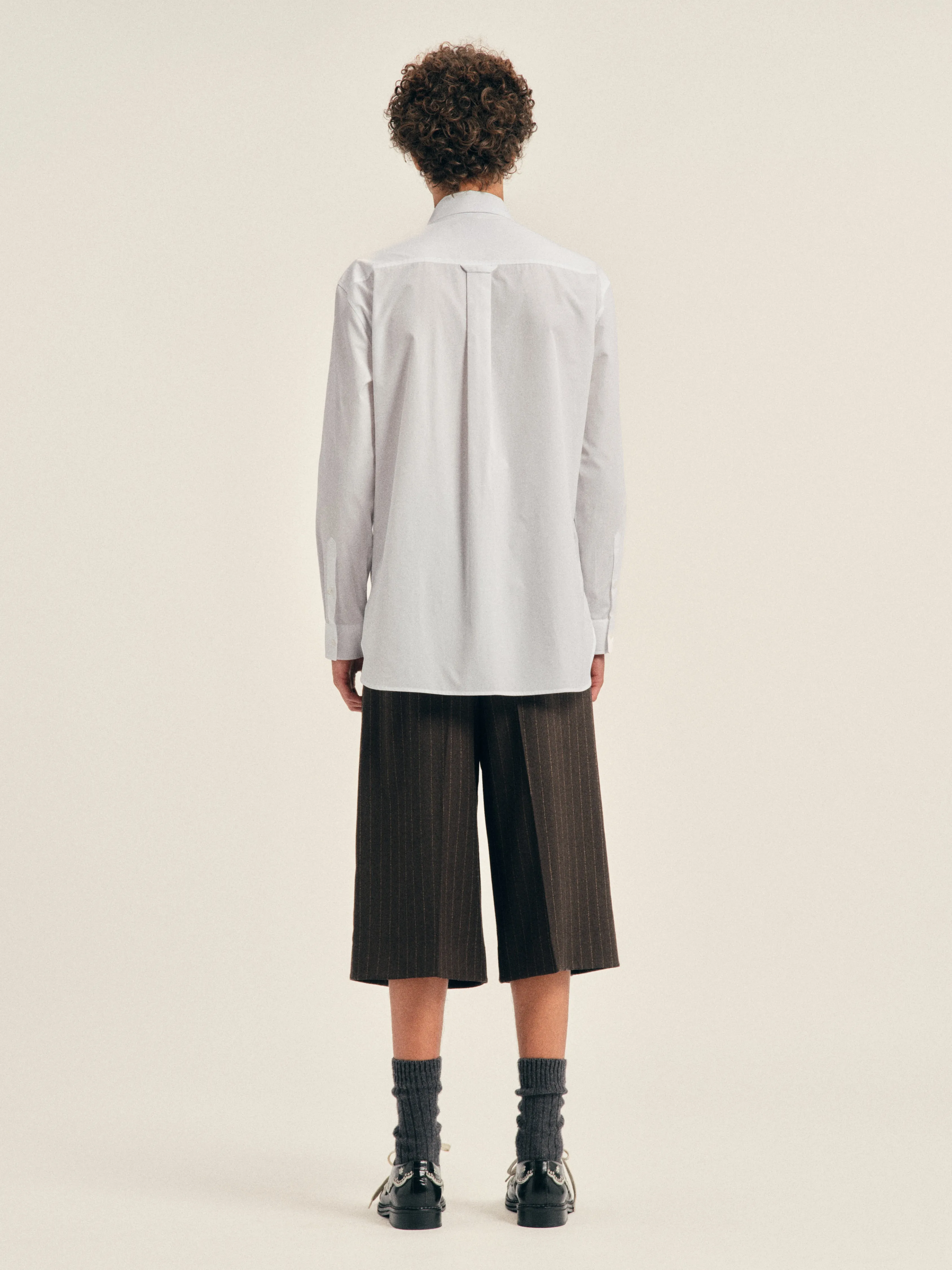 Lace Up Hem Easy Shirt sold by Simone Rocha product image thumbnail 3