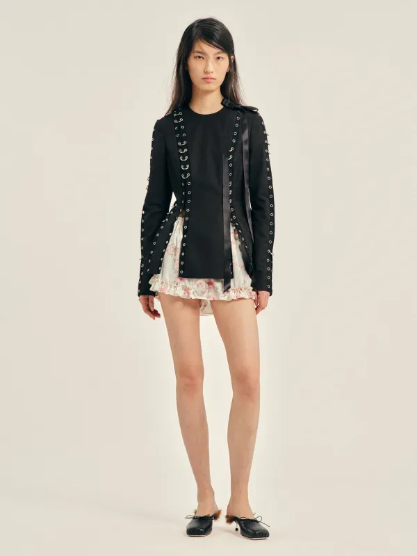 Grommet Ring Sculpt Top made by Simone Rocha