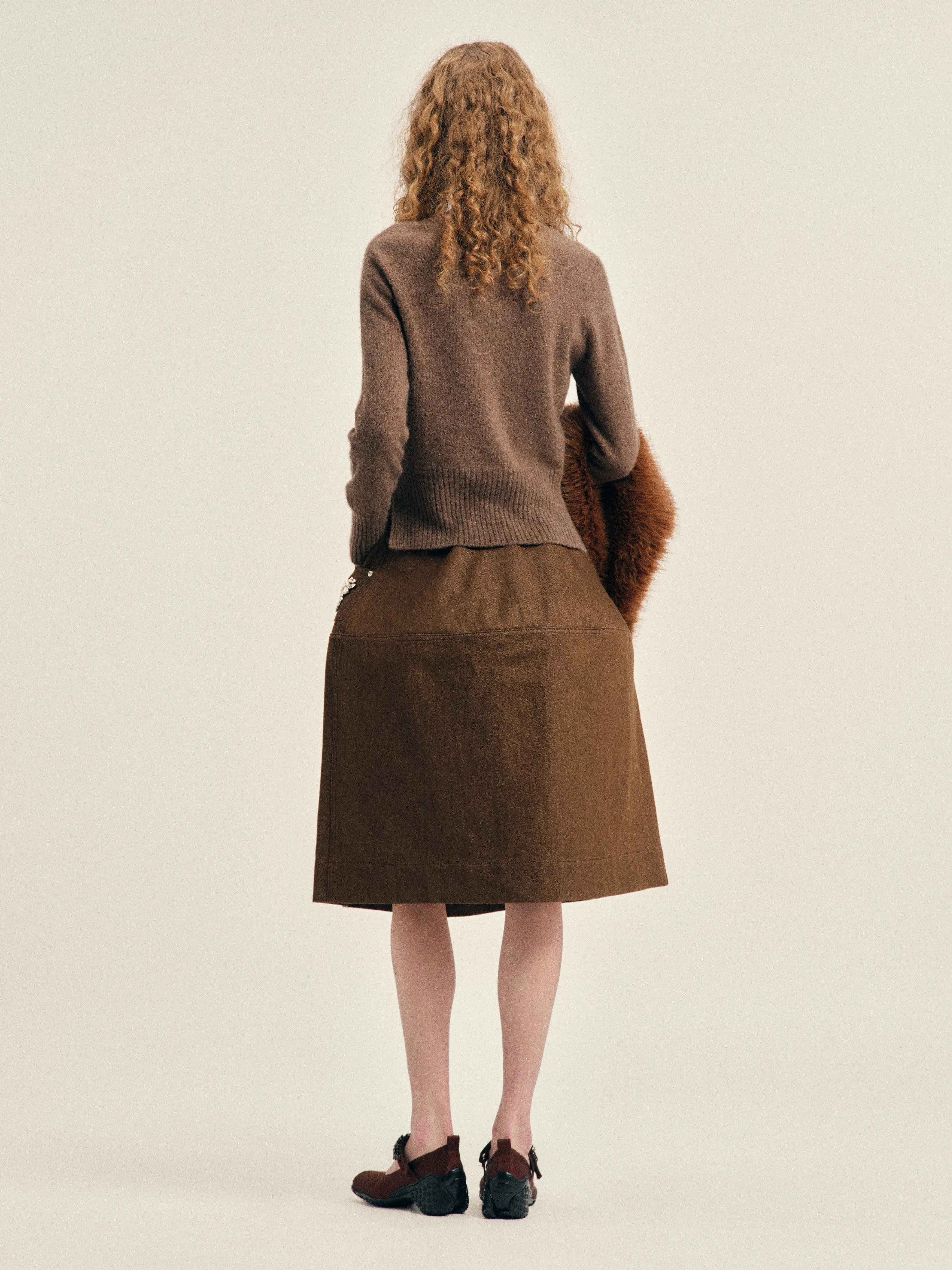Embellished Utility Hip Bustle Skirt sold by Simone Rocha product image thumbnail 3