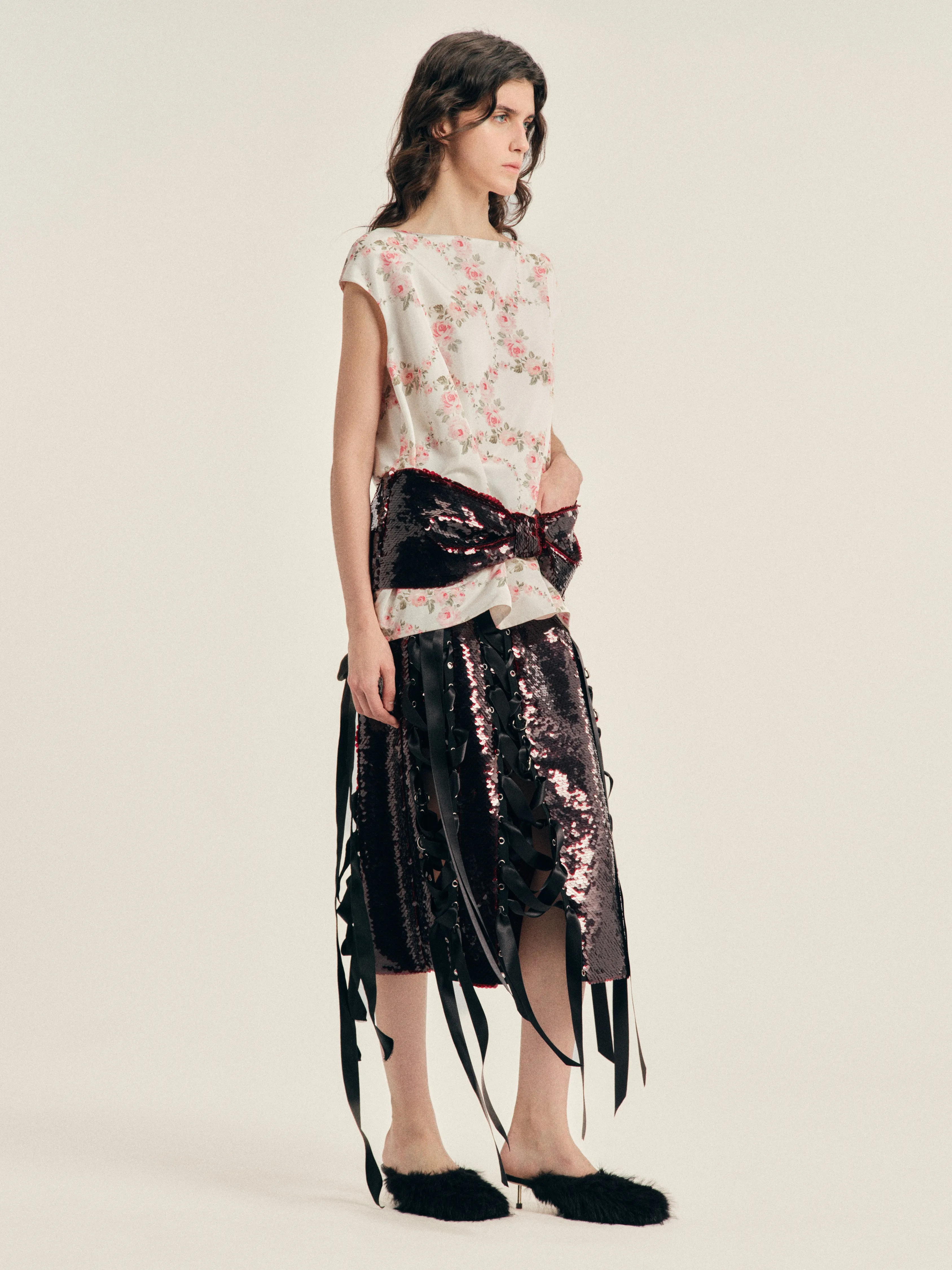 Unraveling Ribbon Ring Skirt sold by Simone Rocha product image thumbnail 2
