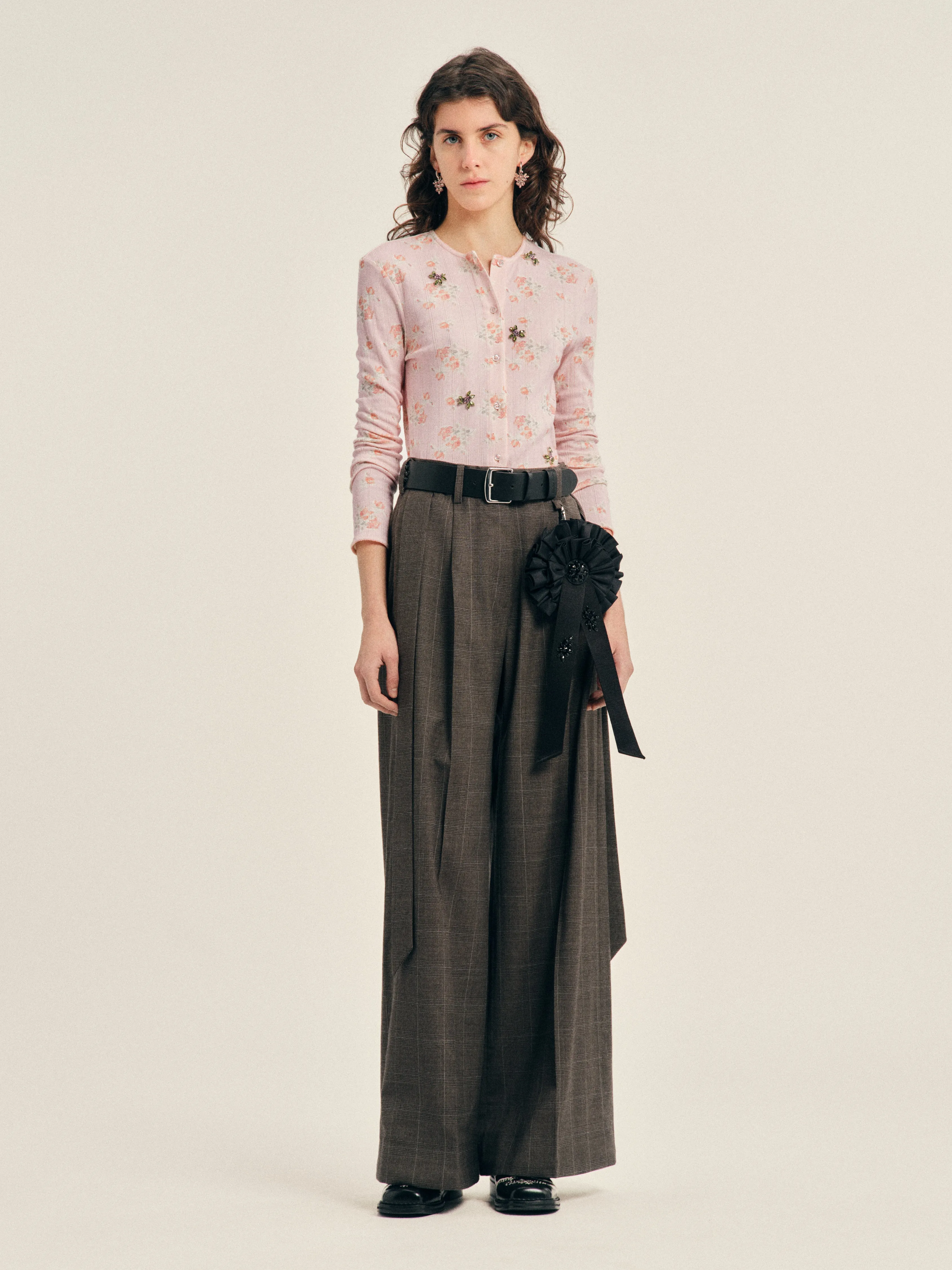 Embellished Pointelle Cardigan sold by Simone Rocha product image thumbnail 2