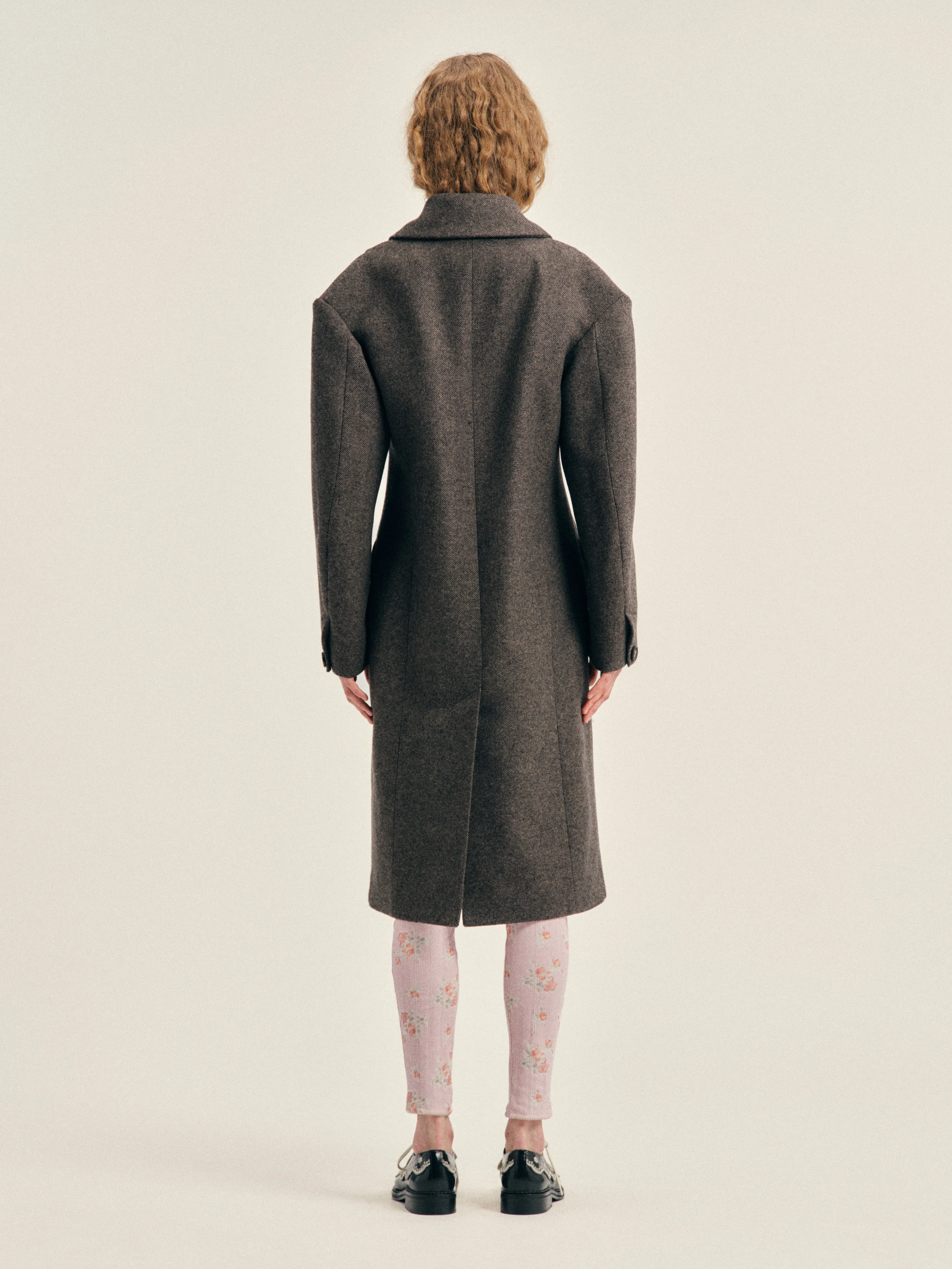 Double Breasted Slash Coat sold by Simone Rocha product image thumbnail 4
