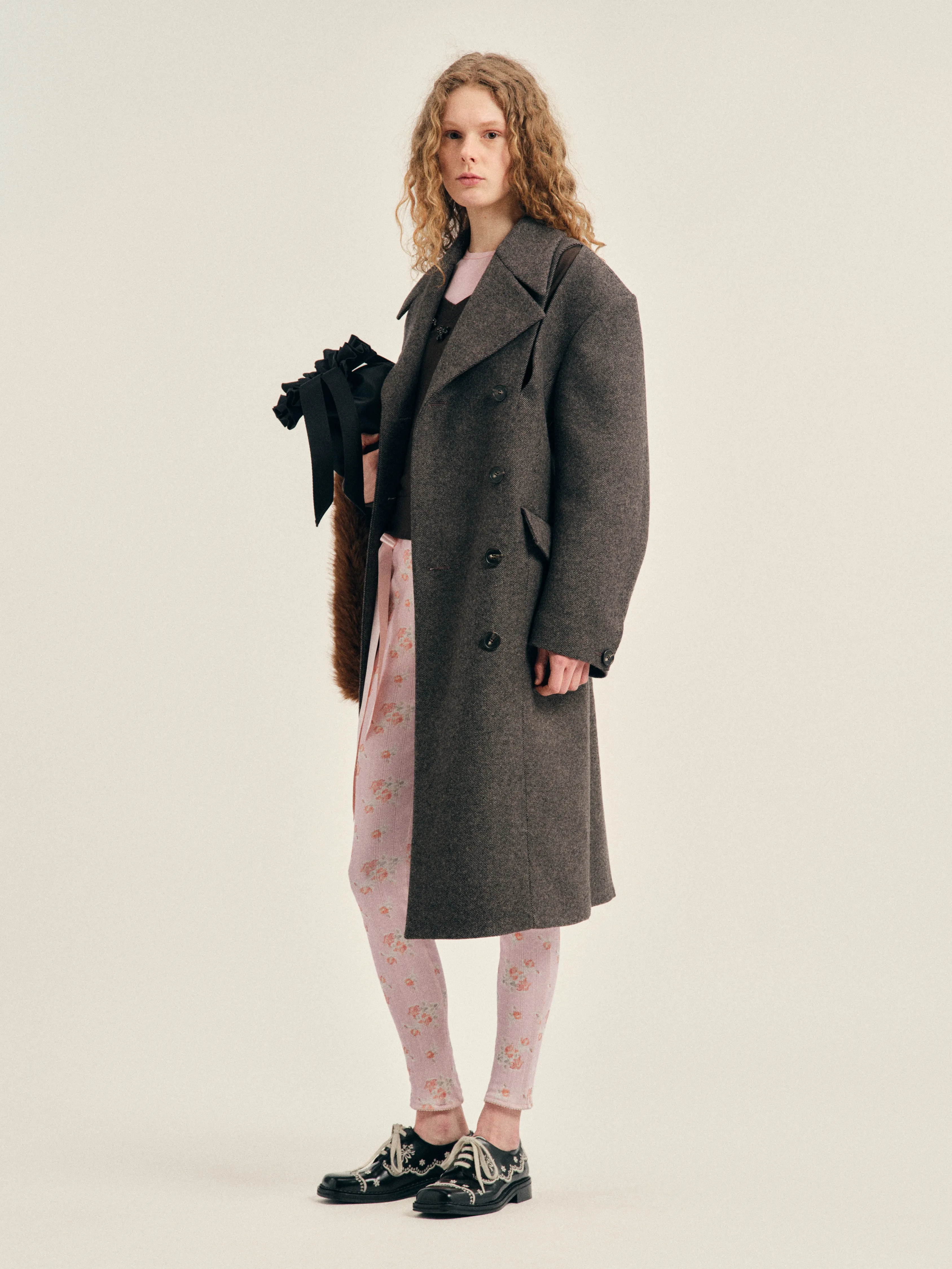 Double Breasted Slash Coat sold by Simone Rocha product image thumbnail 2