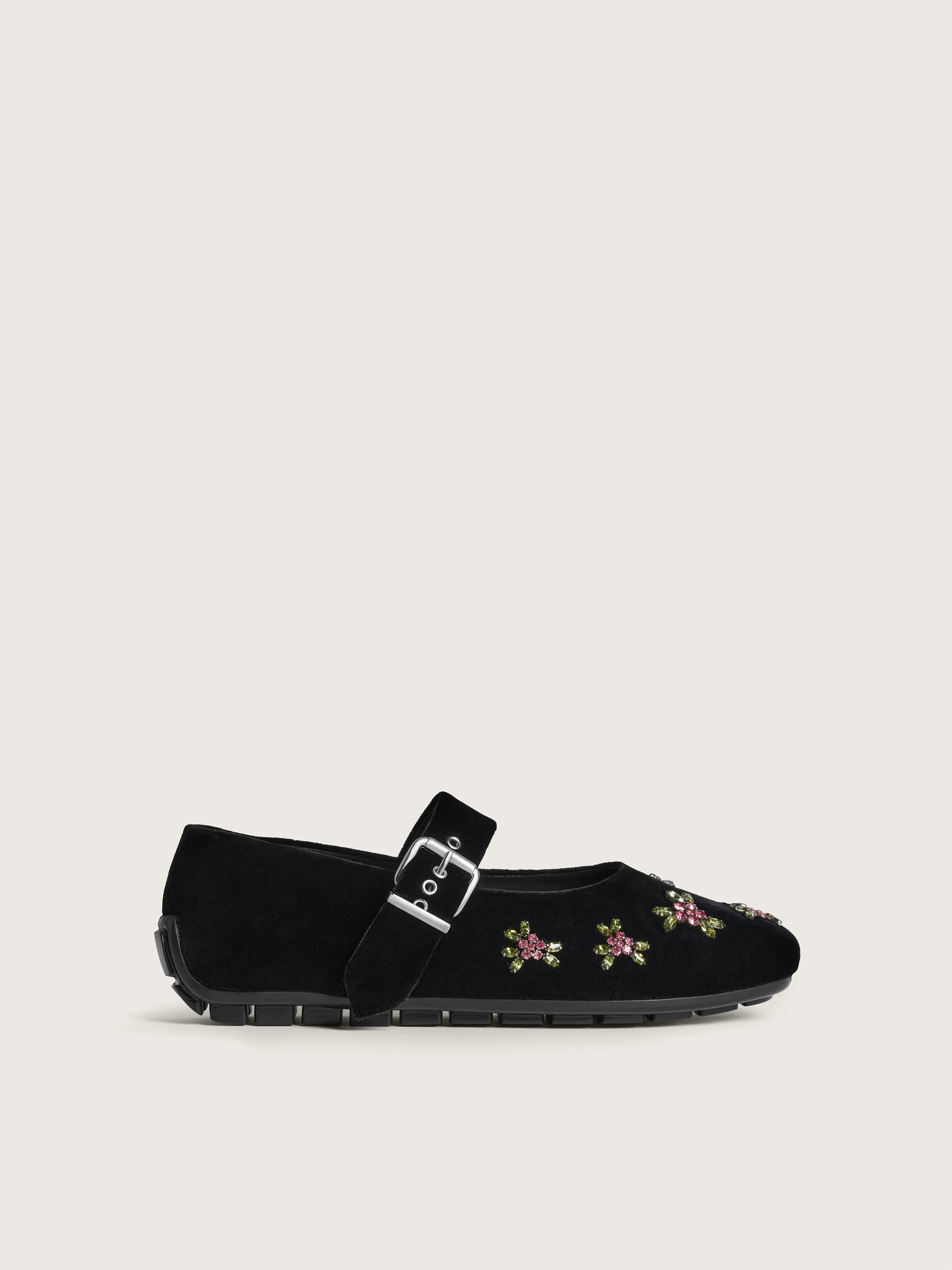 Embellished Mary Jane Ballerina Grip sold by Simone Rocha