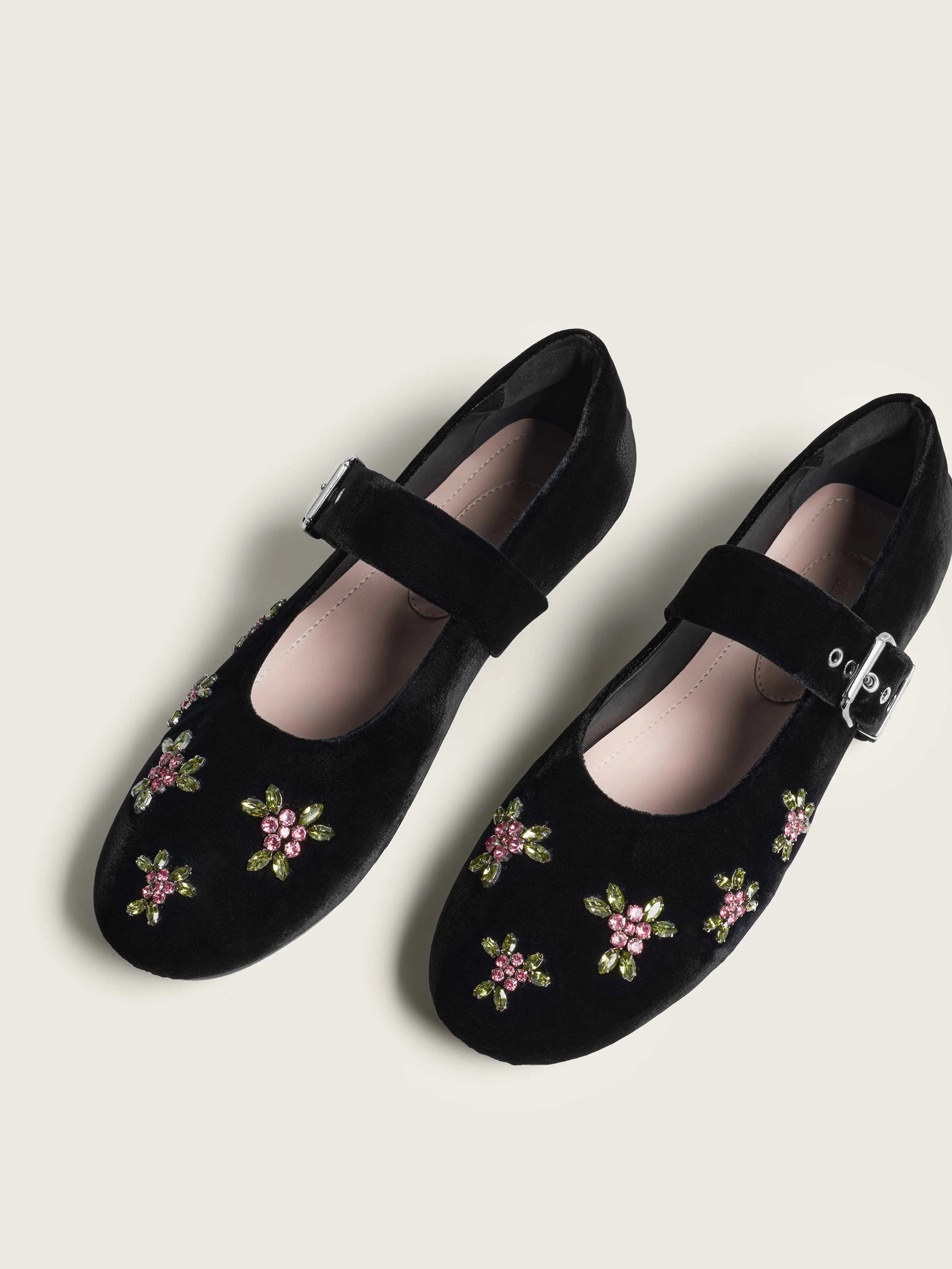 Embellished Mary Jane Ballerina Grip sold by Simone Rocha product image thumbnail 2