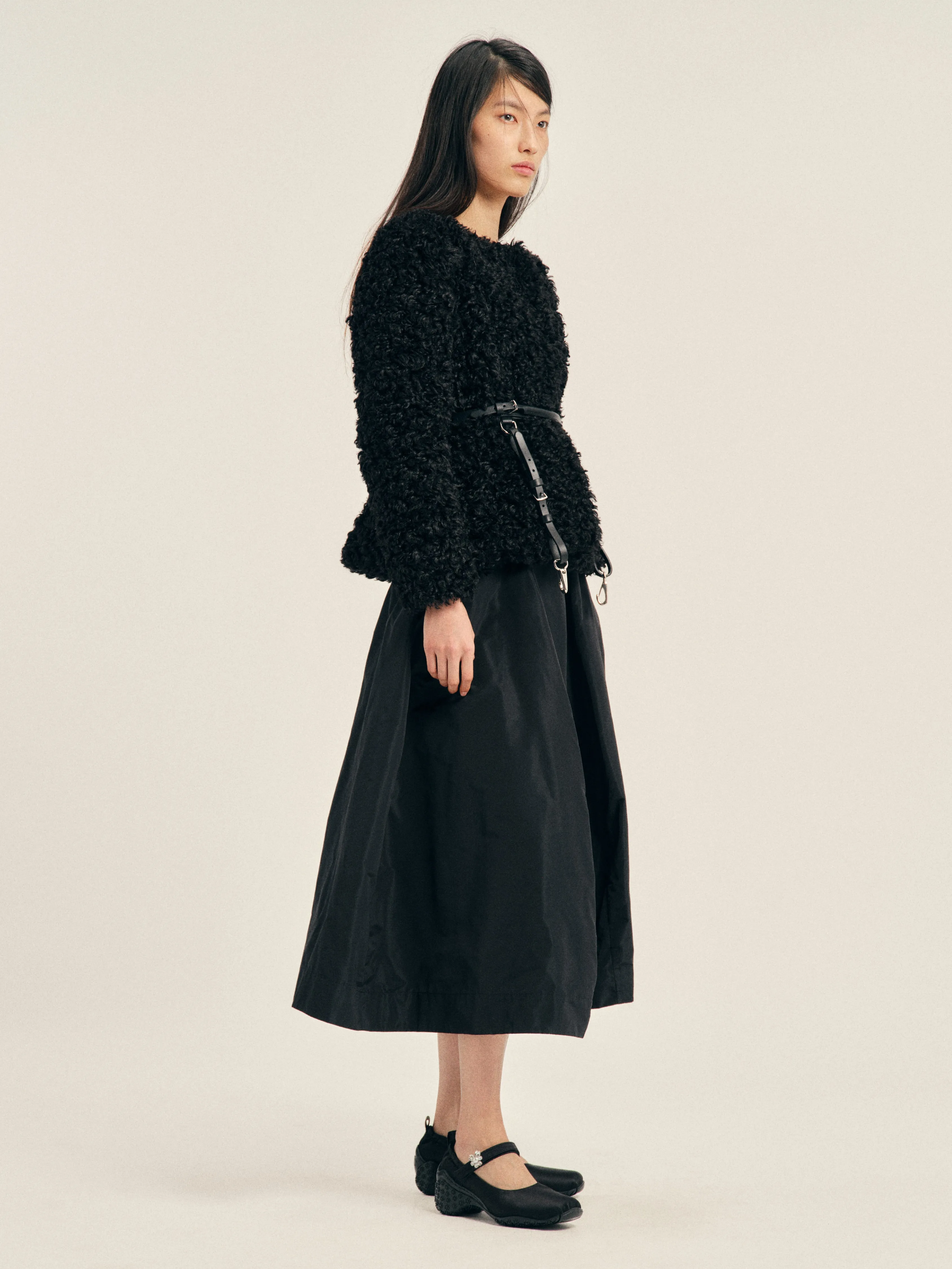 Faux Fur Round Sculpt Bustle Jacket sold by Simone Rocha product image thumbnail 2