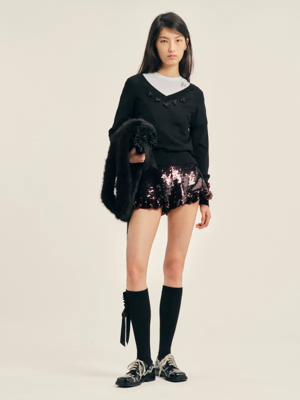 Ruffle Frill Shorts made by Simone Rocha