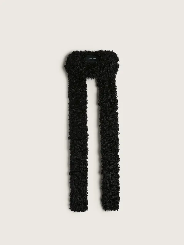 Skinny Faux Fur Scarf made by Simone Rocha