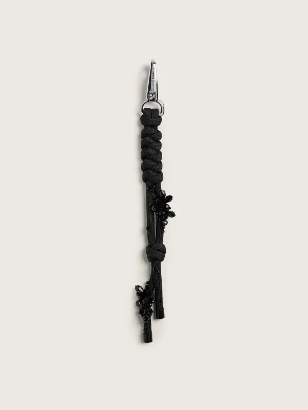 Crystallised Rope Keychain made by Simone Rocha