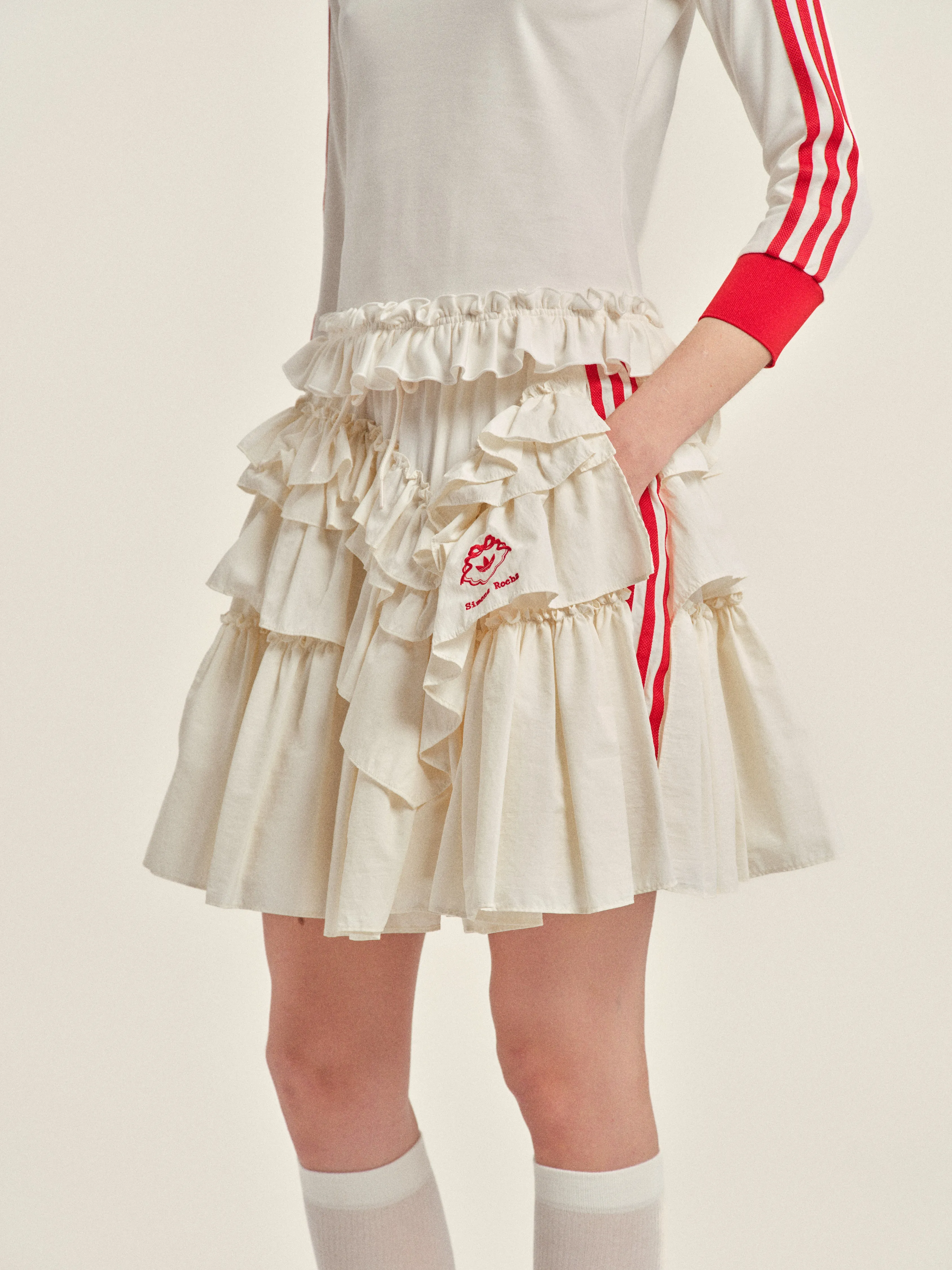 adidas Originals by Simone Rocha Frill Skirt sold by Simone Rocha product image thumbnail 4