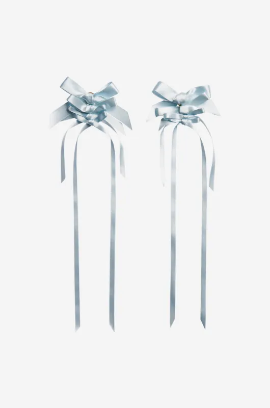 Rosette Bow Earrings made by Simone Rocha