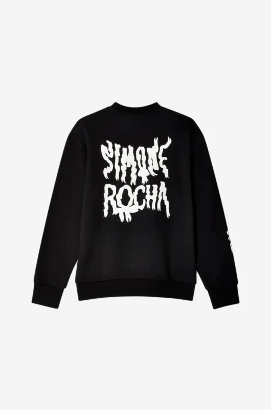 Ribbon Logo Sweatshirt made by Simone Rocha