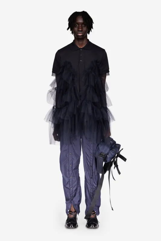 Tulle Frill Polo Shirt sold by Simone Rocha